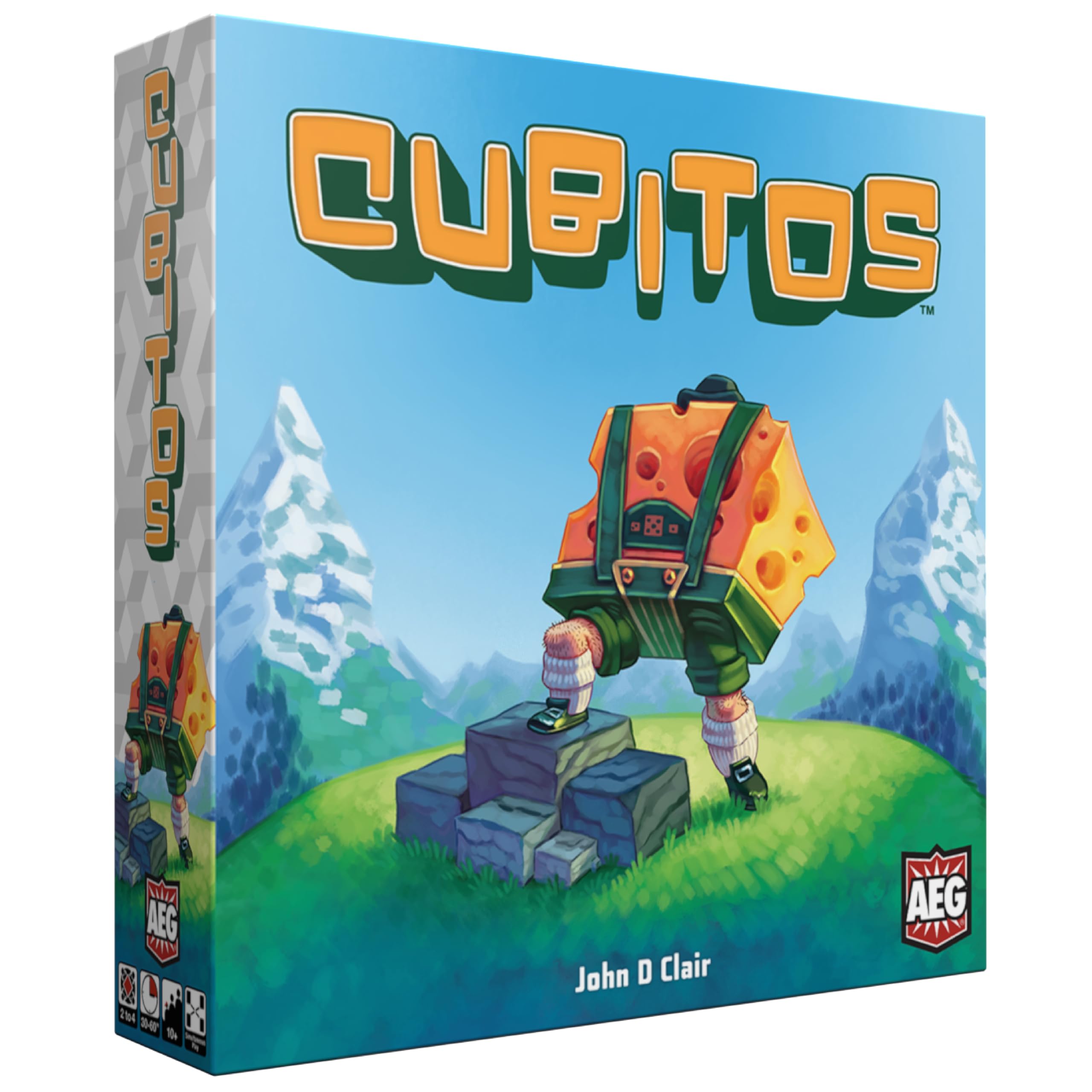 AEG Cubitos Board Game | Ages 14+ | 2 to 4 Players | Multicolor