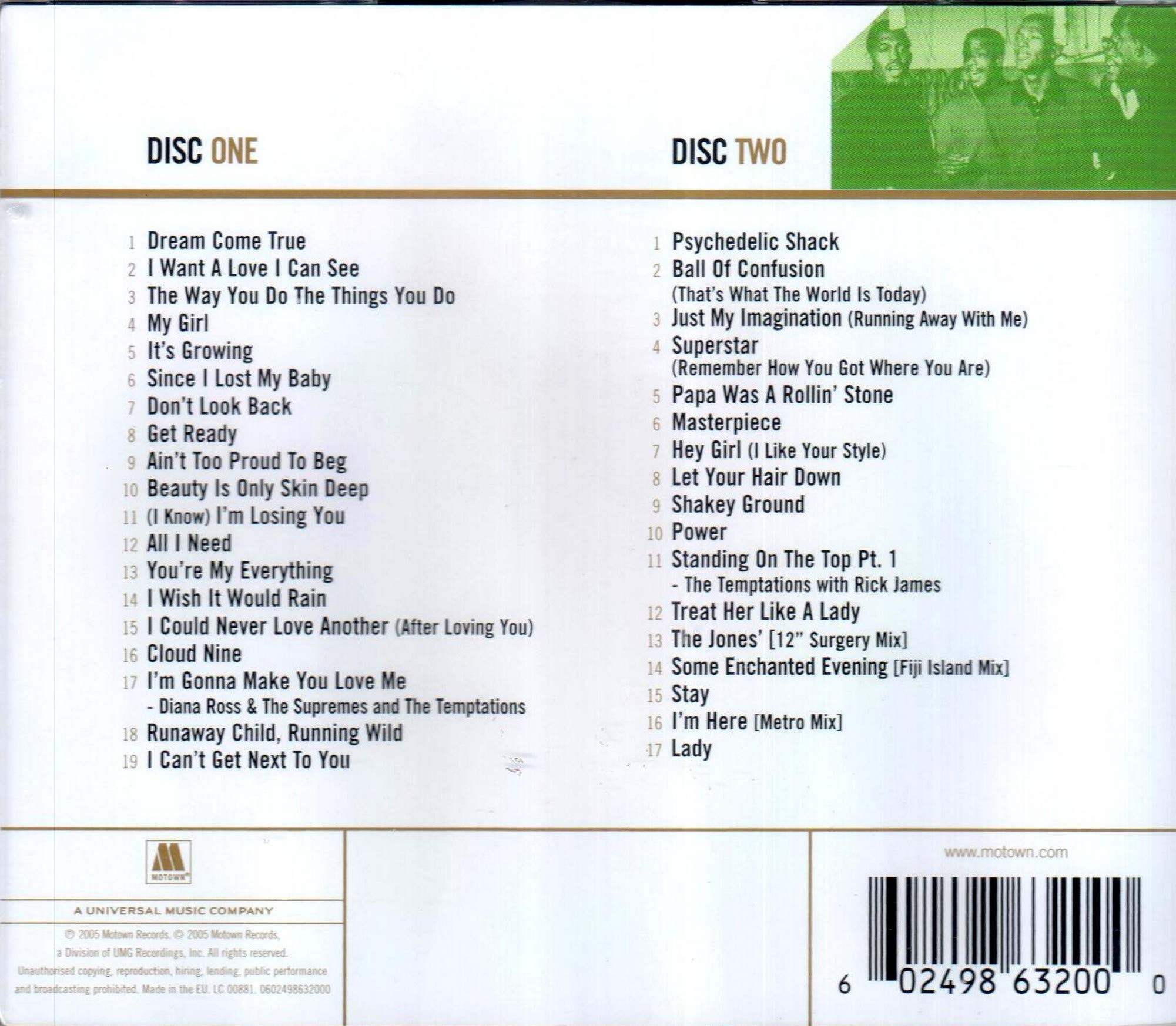 The Temptations - Gold [Box set] 3