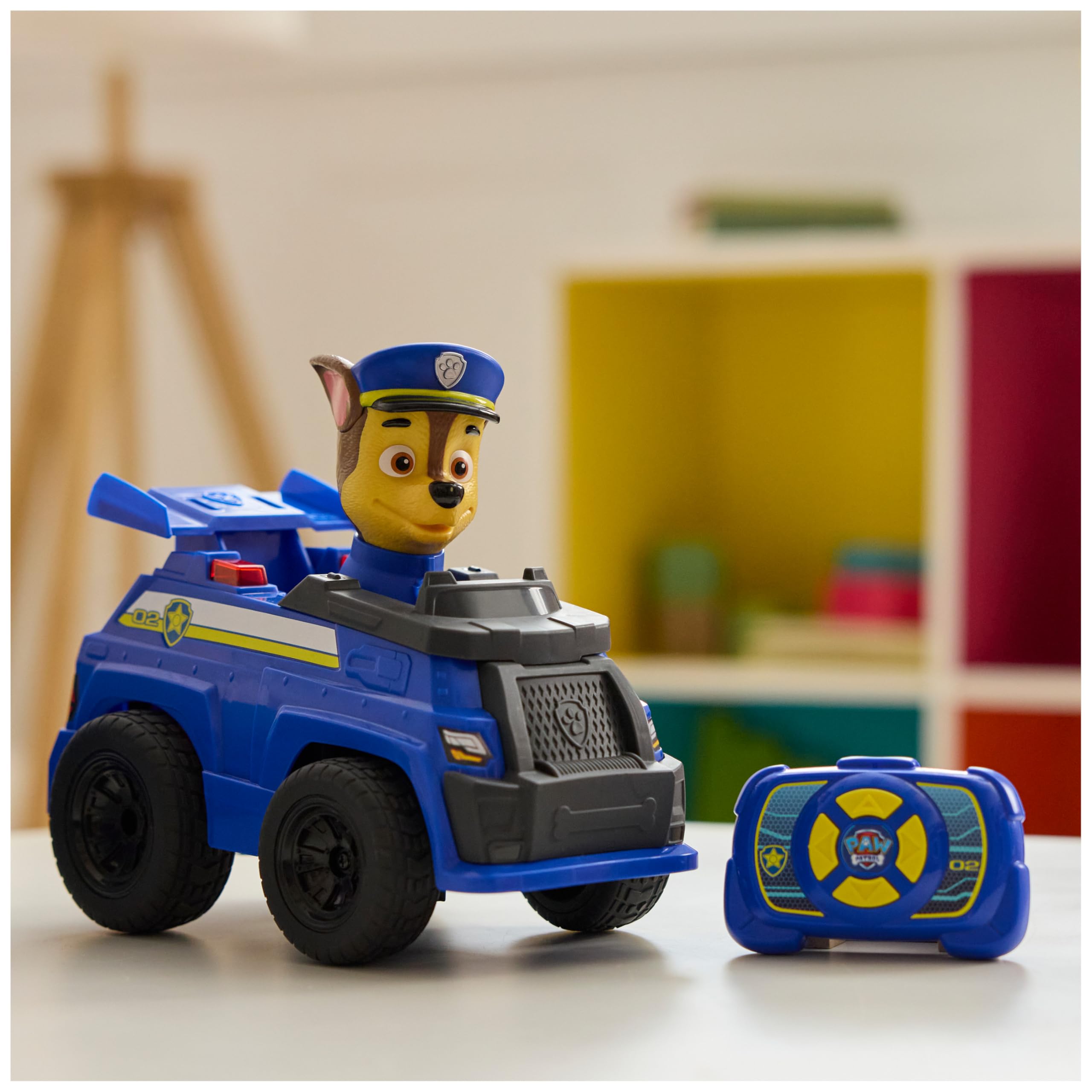 Paw Patrol Chase RC Action Cruiser Remote Control Car | 25.4 cm | Ages 3+ 5