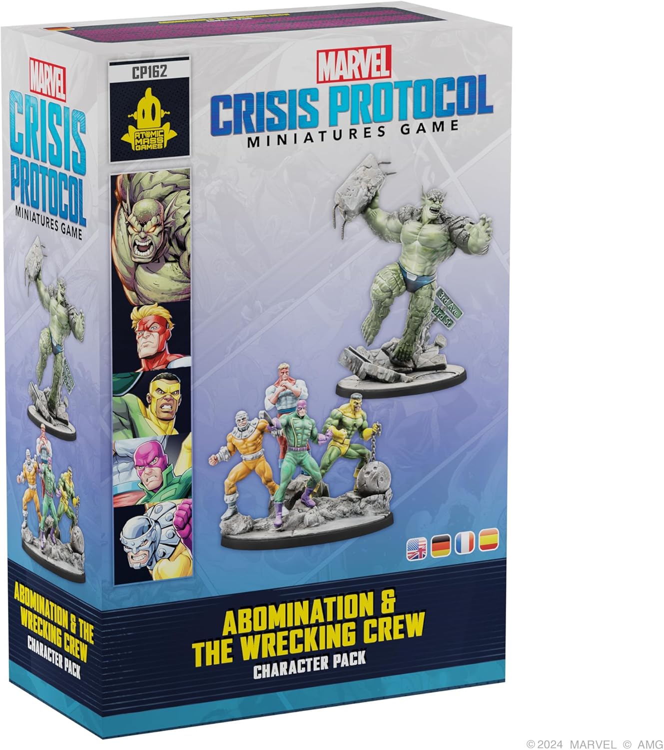 Atomic Mass Games Marvel Crisis Protocol: Abomination & Wrecking Crew Miniatures Expansion 1