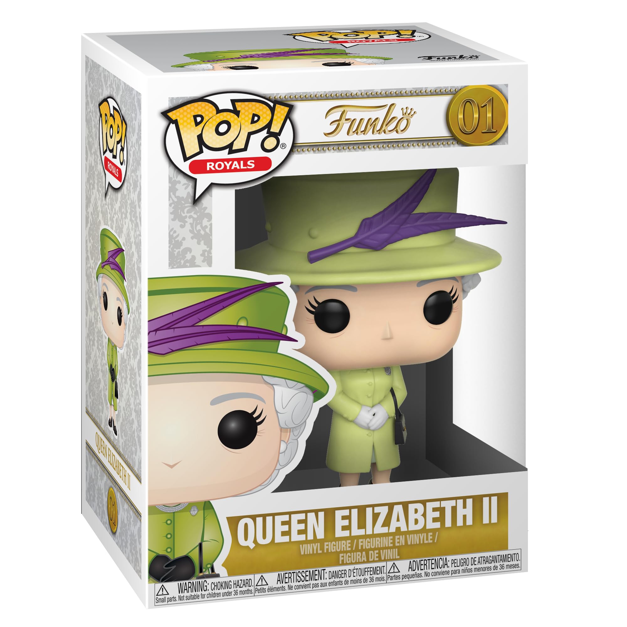 Funko Pop! Royals - Queen Elizabeth II Vinyl Figure 35723 8