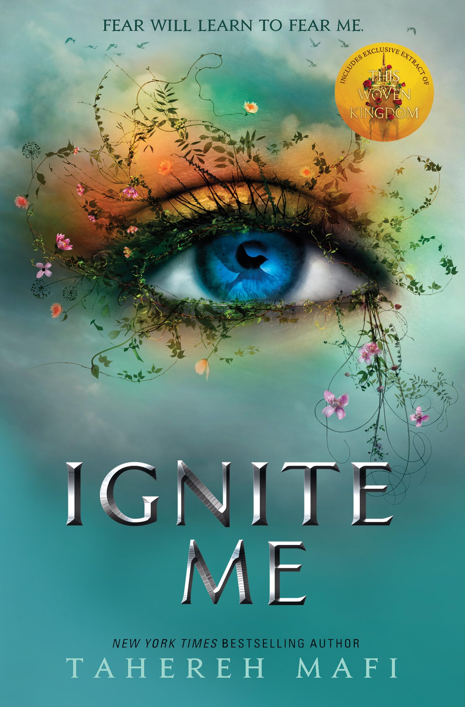 Ignite Me (Shatter Me Series) by Tahereh Mafi - YA Science Fiction Paperback