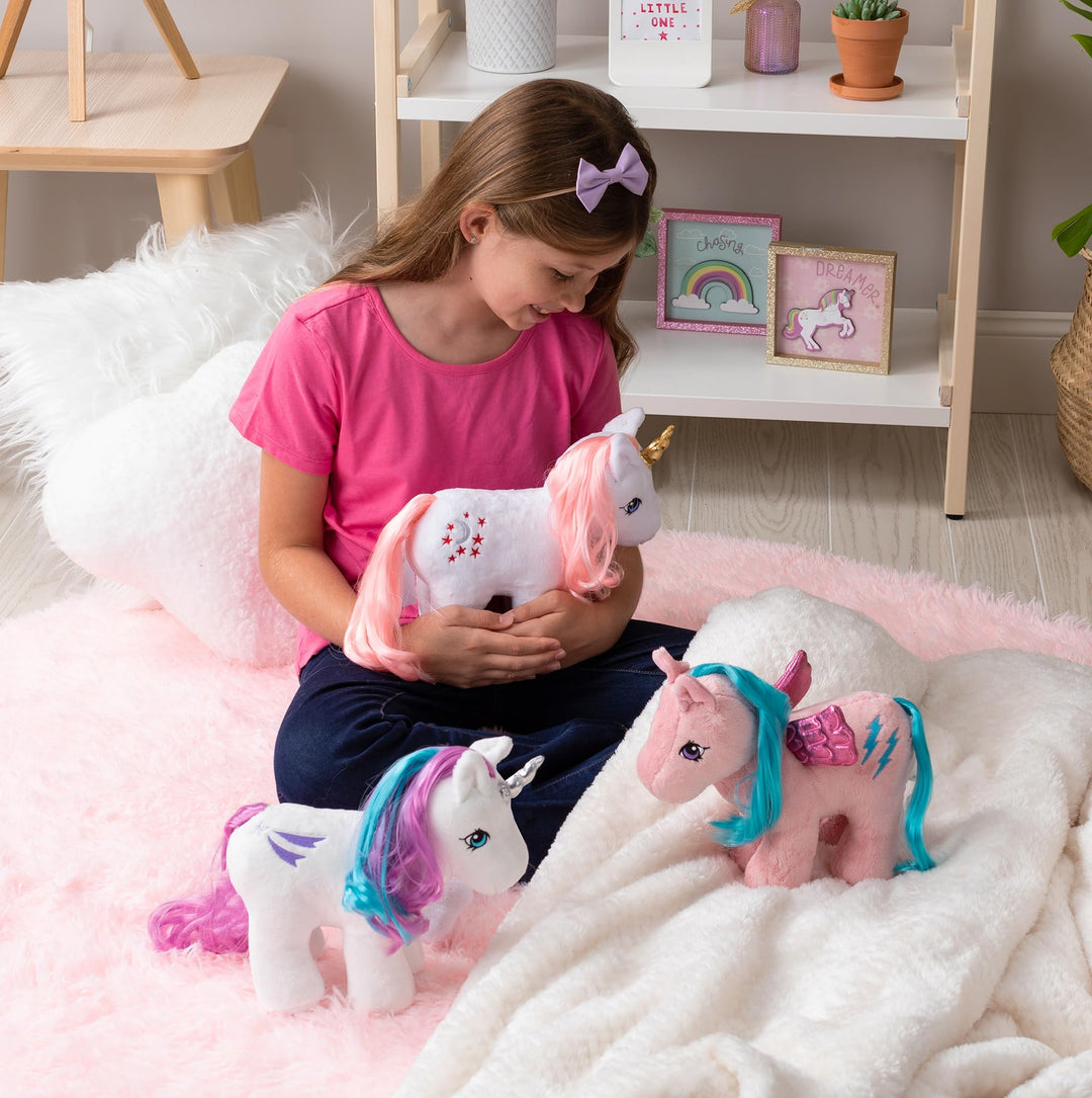 My Little Pony 40th Ann Retro Plush Firefly - Vintage Collectible Unicorn Pony for Kids 3+