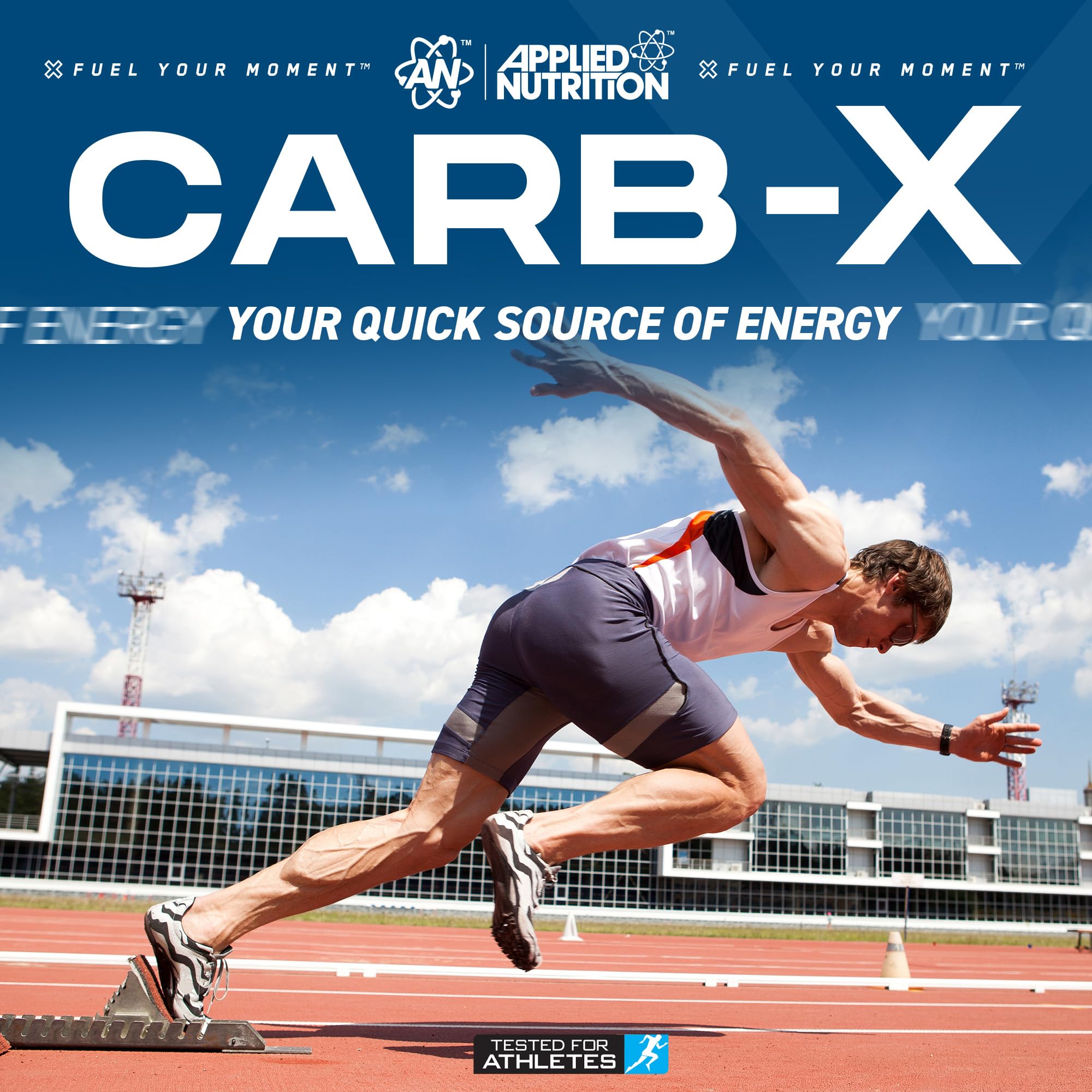Applied Nutrition Carb-X Carbohydrate Powder - Energy Management | 1200g | Vegan