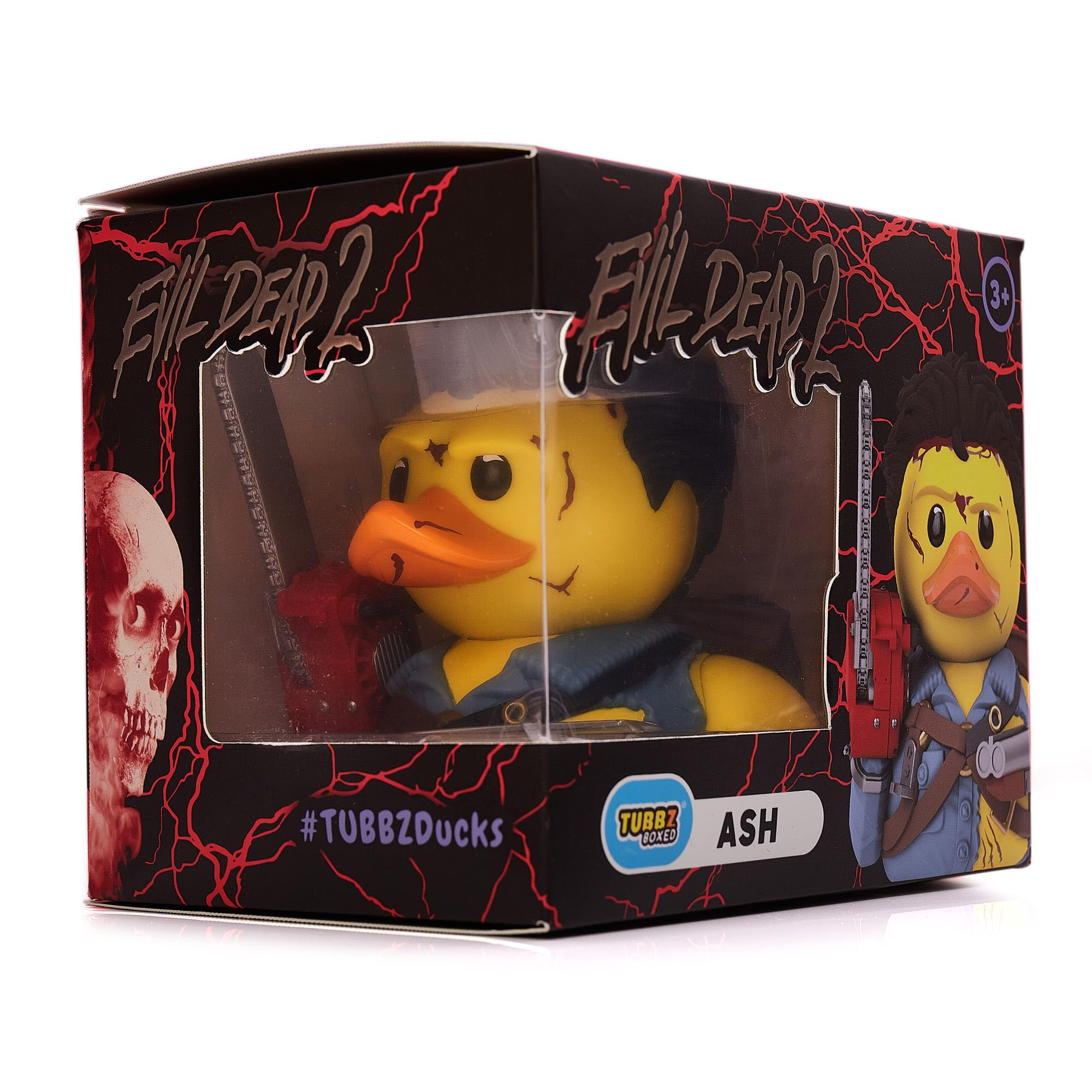 TUBBZ Evil Dead 2 Ash Williams Rubber Duck Statue - 9cm PVC Collectible