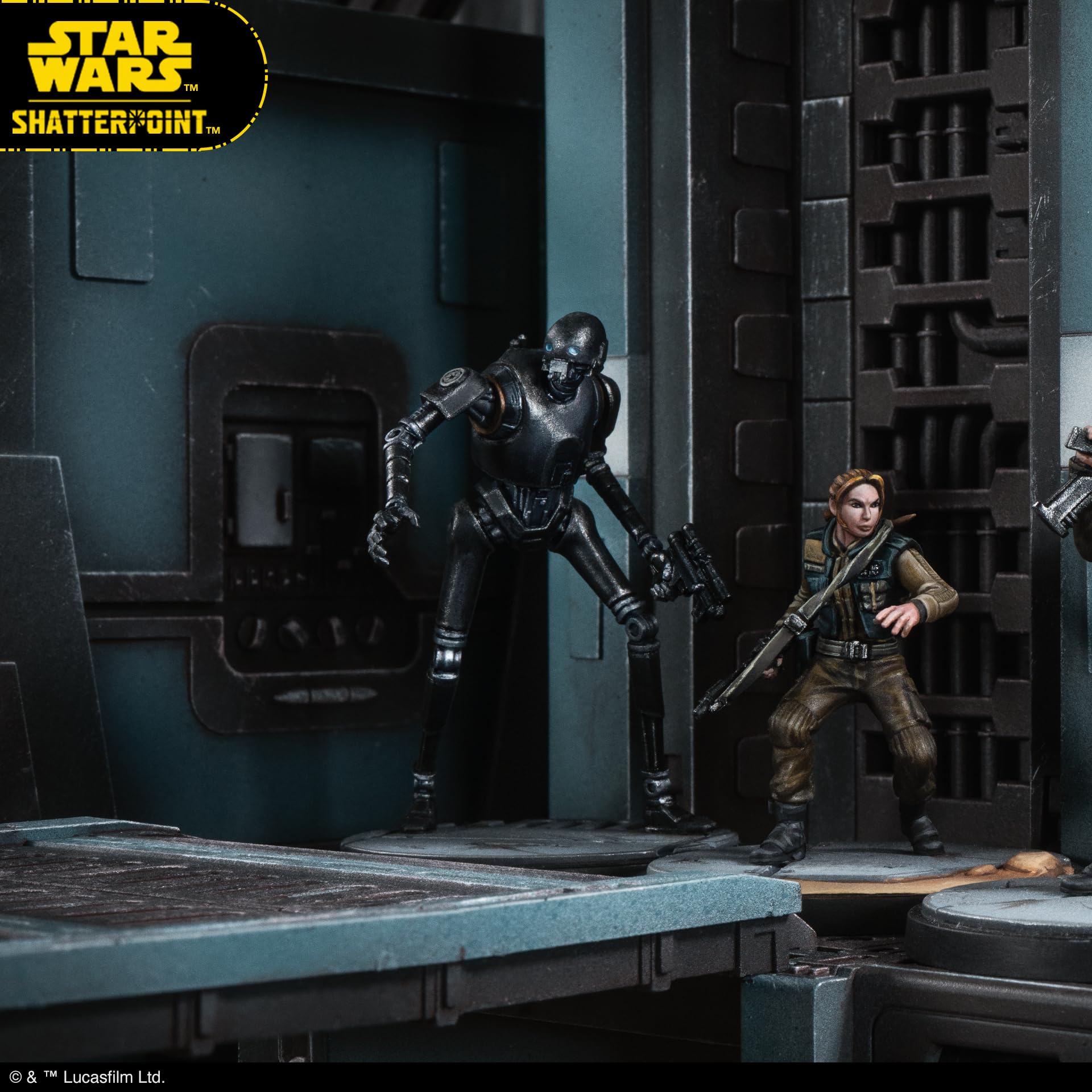 Atomic Mass Games Star Wars Shatterpoint: All The Way Squad Pack Miniature Game | Multicolor 5