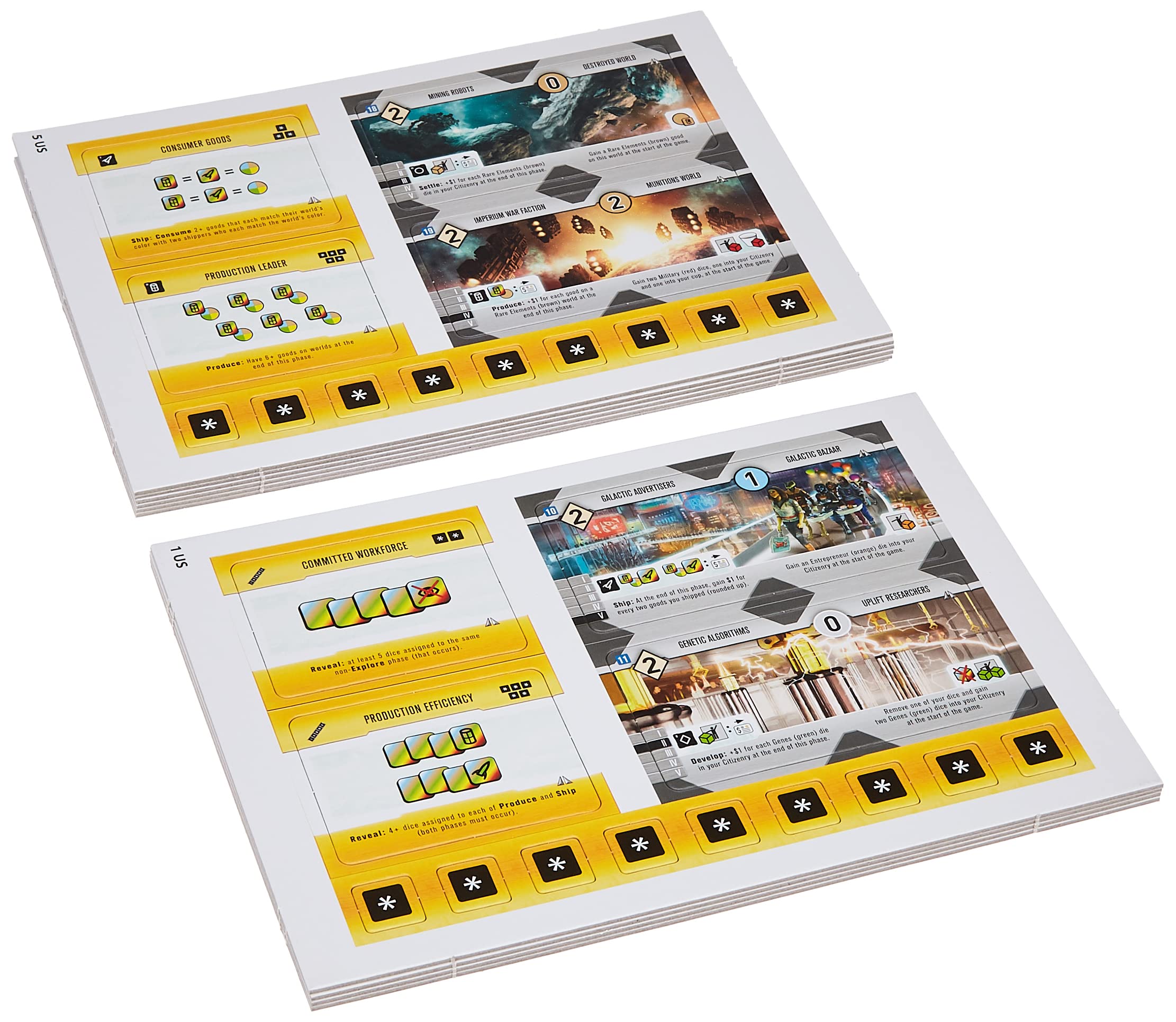 Rio Grande Games Roll for the Galaxy: Ambition Expansion Dice Game 5