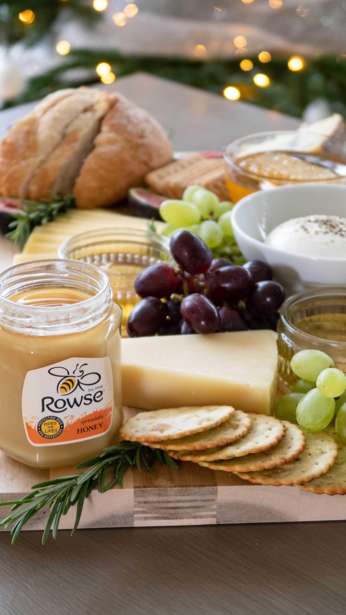 Rowse Spreadable Set Honey - 6 x 340 g