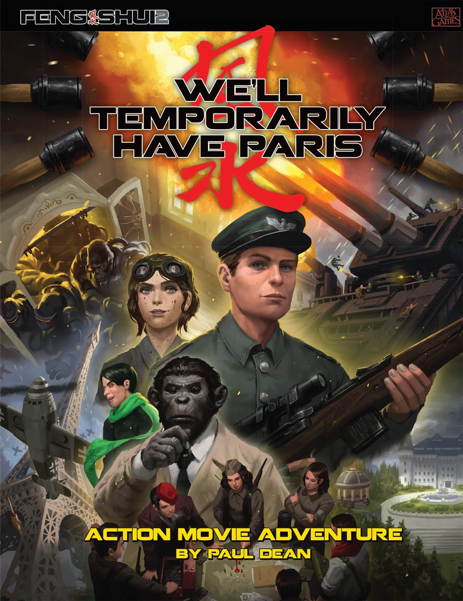 Atlas Games Feng Shui 2: We'll Temporarily Have Paris Adventure Supplement