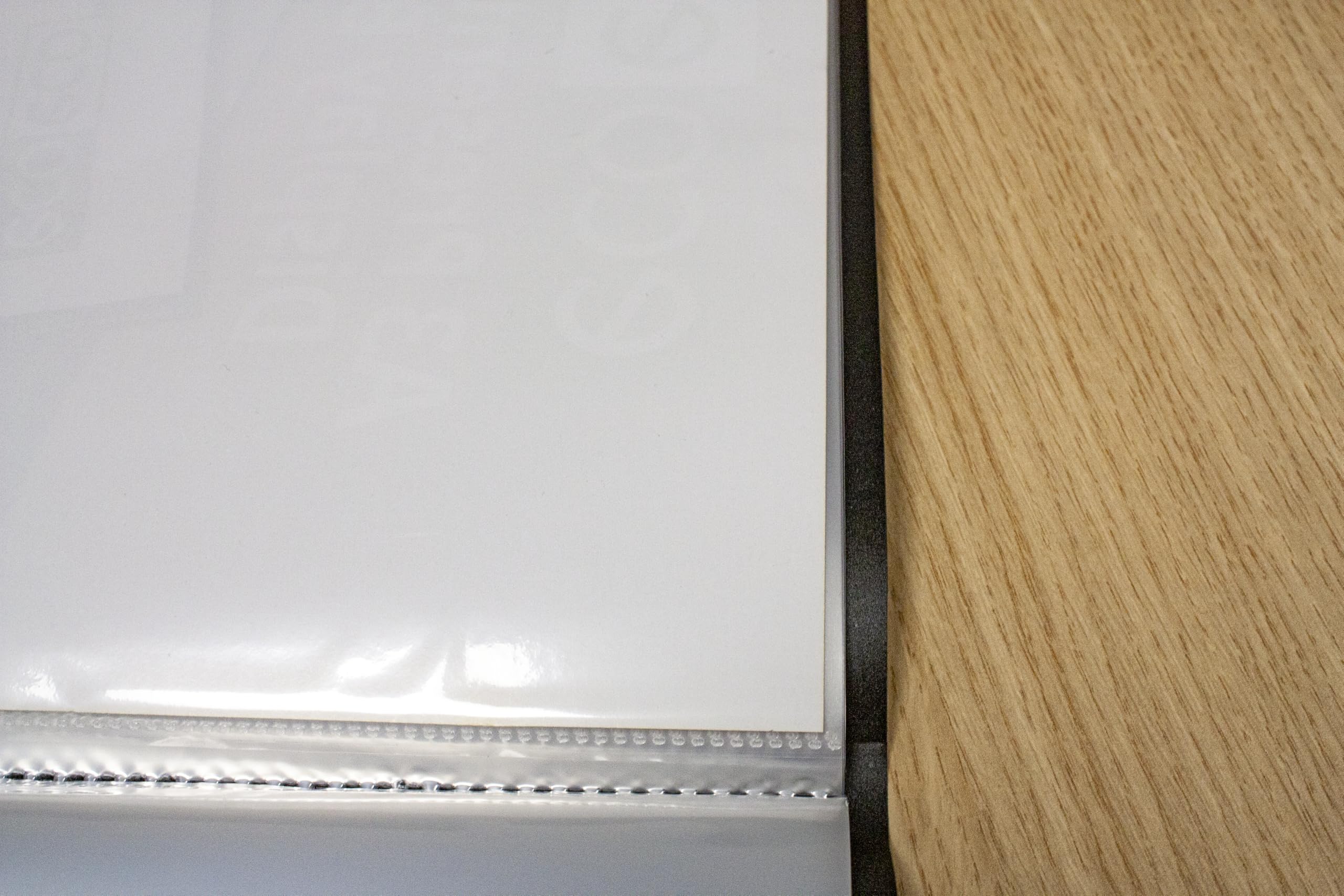 eco-eco A3 20 Pocket Flexible Cover Portfolio Book - Black | 100% Recycled PP 3