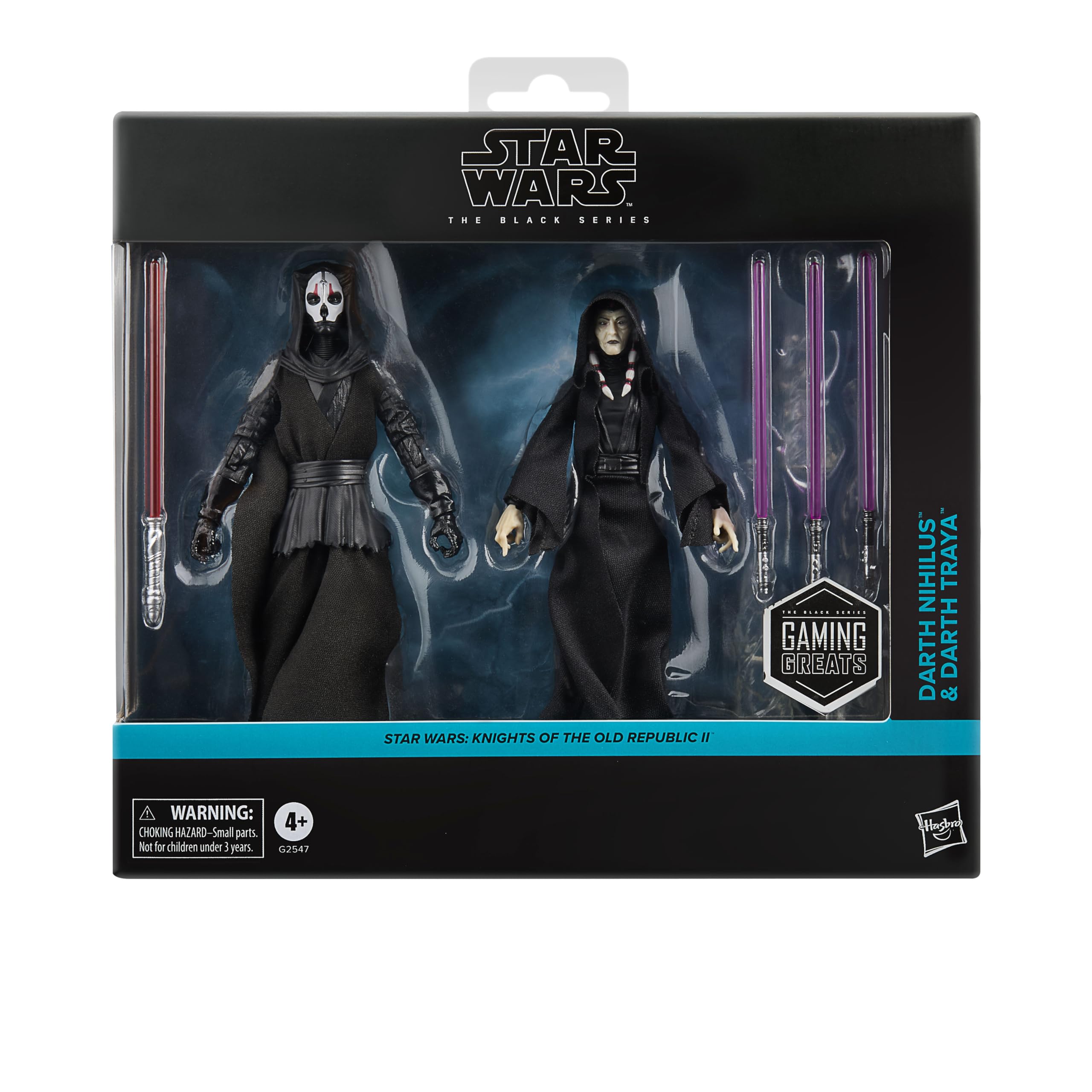 Star Wars The Black Series Darth Nihilus & Darth Traya 2-Pack | 15 cm Figures | Ages 4+ 1
