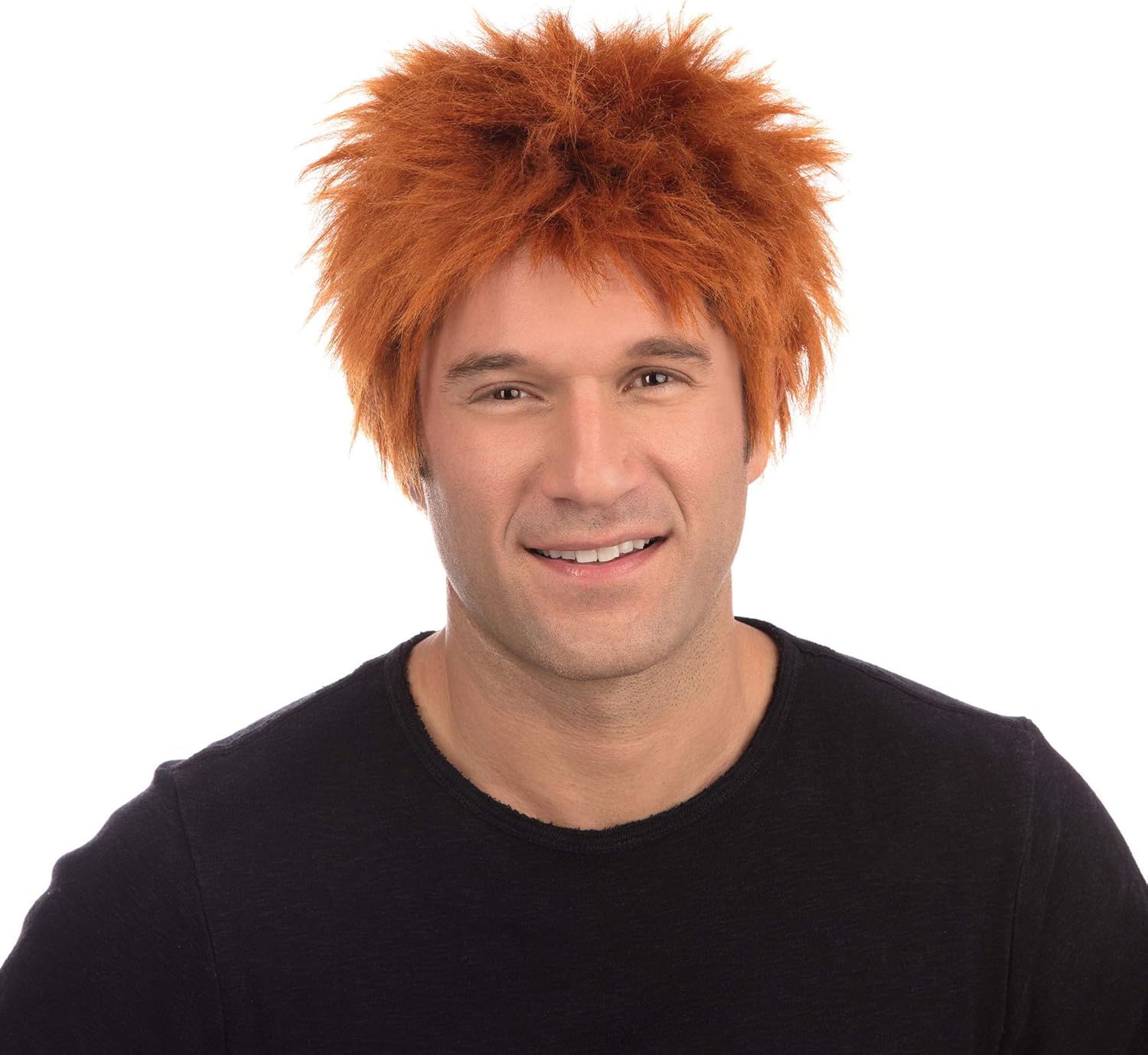 Bristol Novelty Chisel Ginger Wig, One Size 1