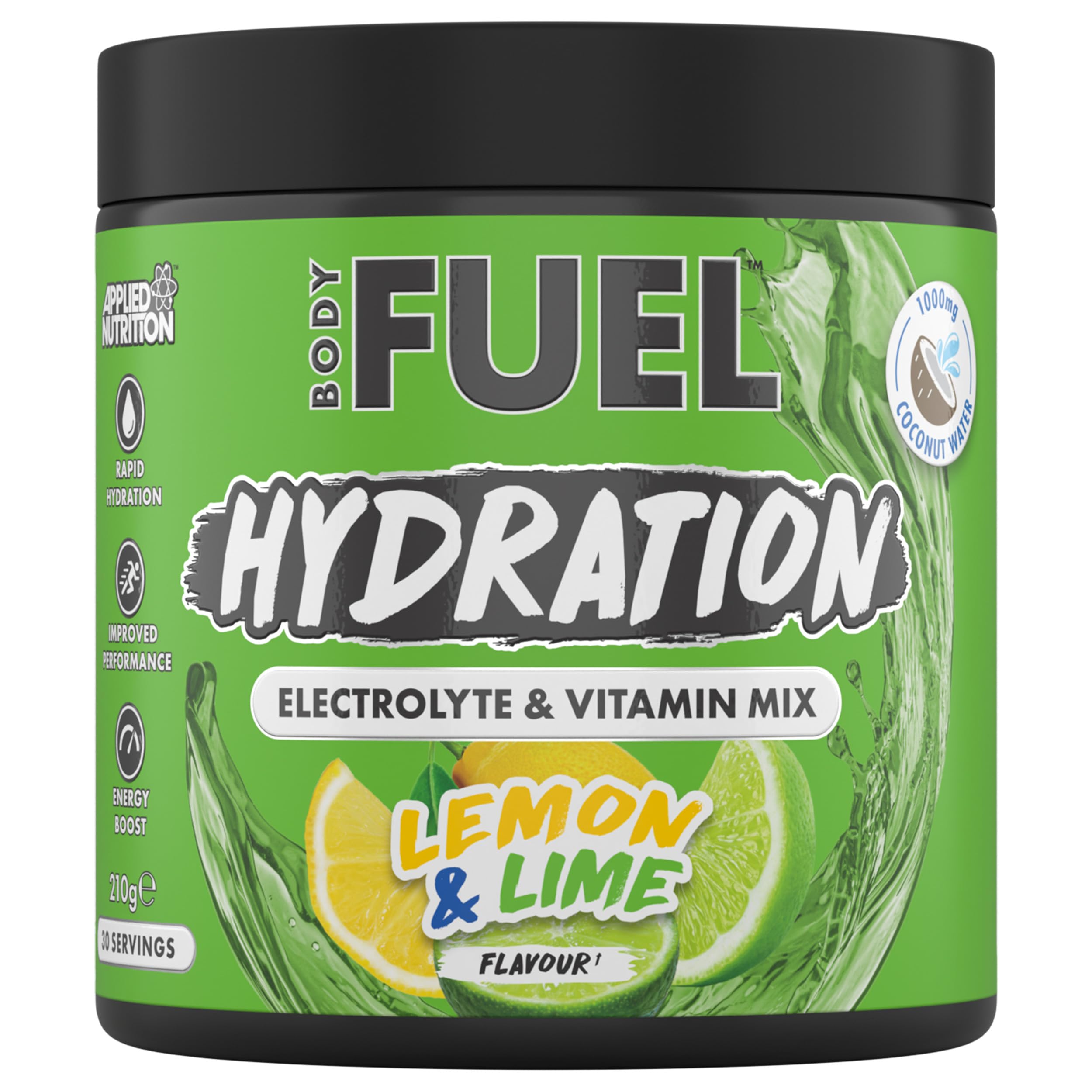 Applied Nutrition BodyFuel Hydration Electrolyte & Vitamin Powder - 30 Servings | Vegan & Halal