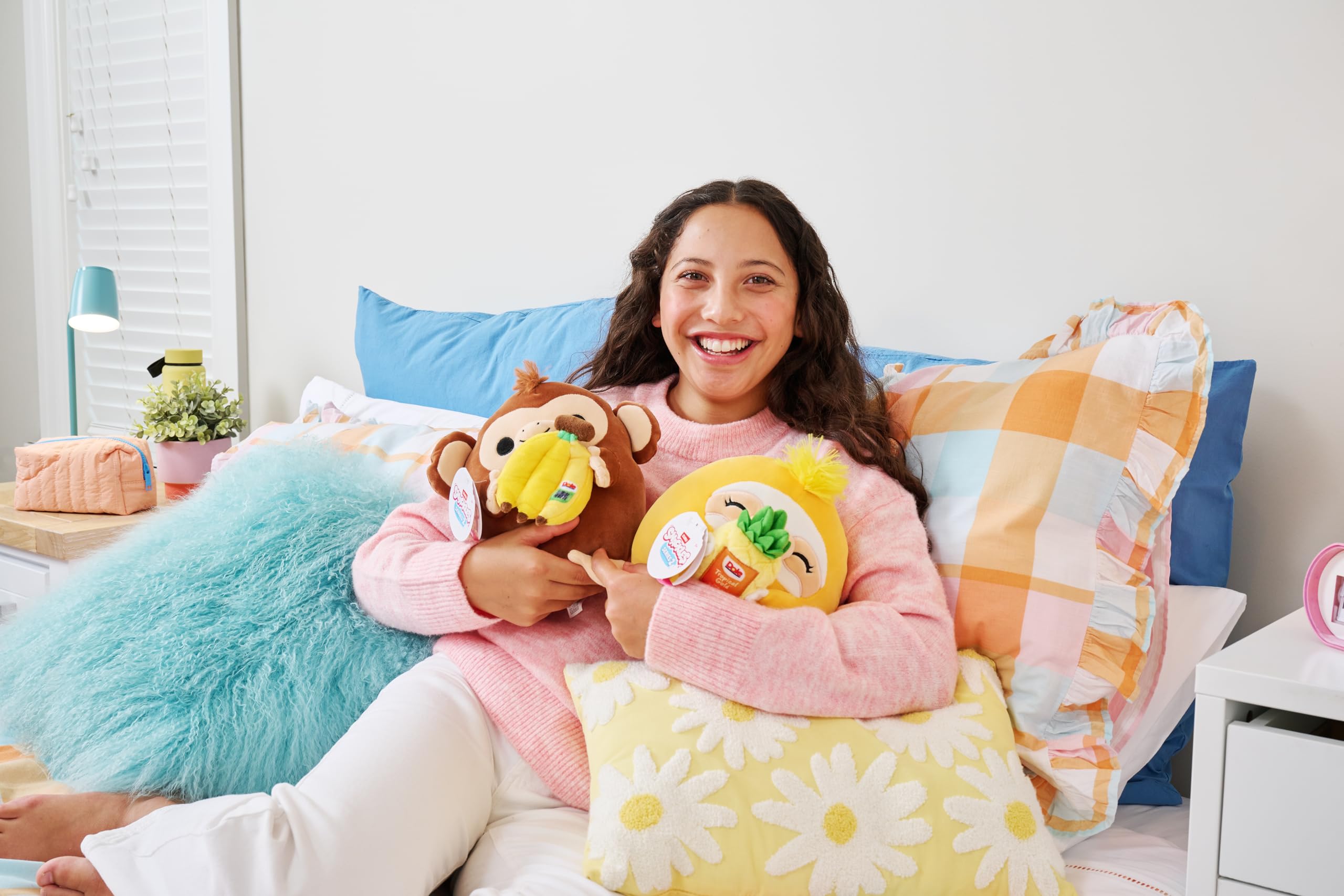 Snackles Series 2 Monkey - Dole Banana Plush Toy, 8-inch Super Soft Squishy Stuffed Animal 7