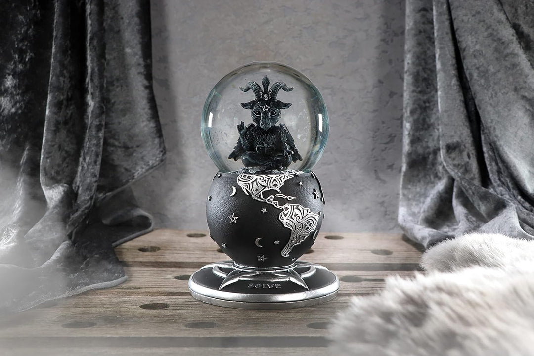 Nemesis Now Cult Cuties Baphoboo Snow Globe, Gothic Decorative Figurine, 18.5cm (Baphoboo)