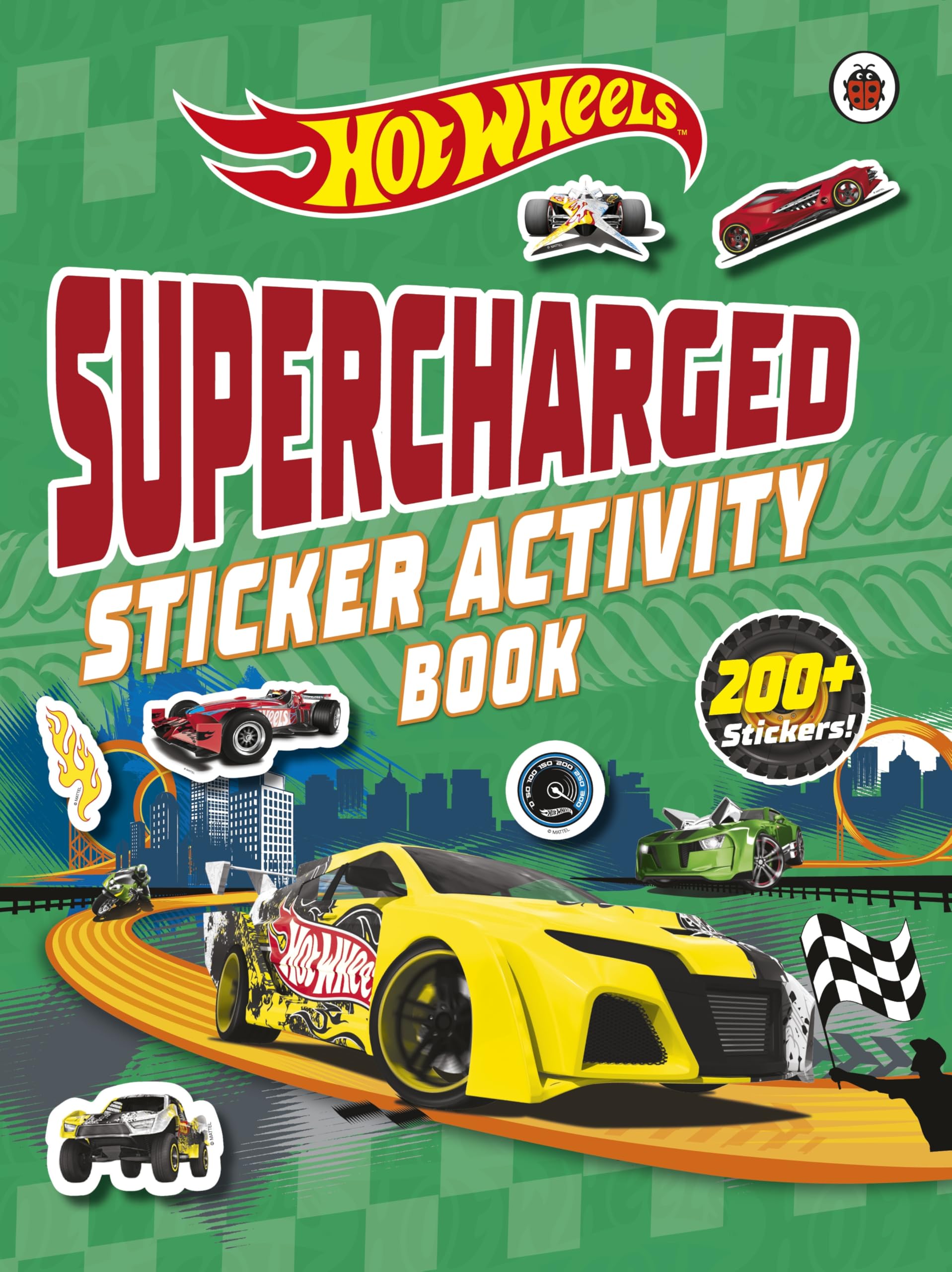 Hot Wheels: Supercharged Sticker Activity Book - Ages 3-7 | 32 Pages | Paperback