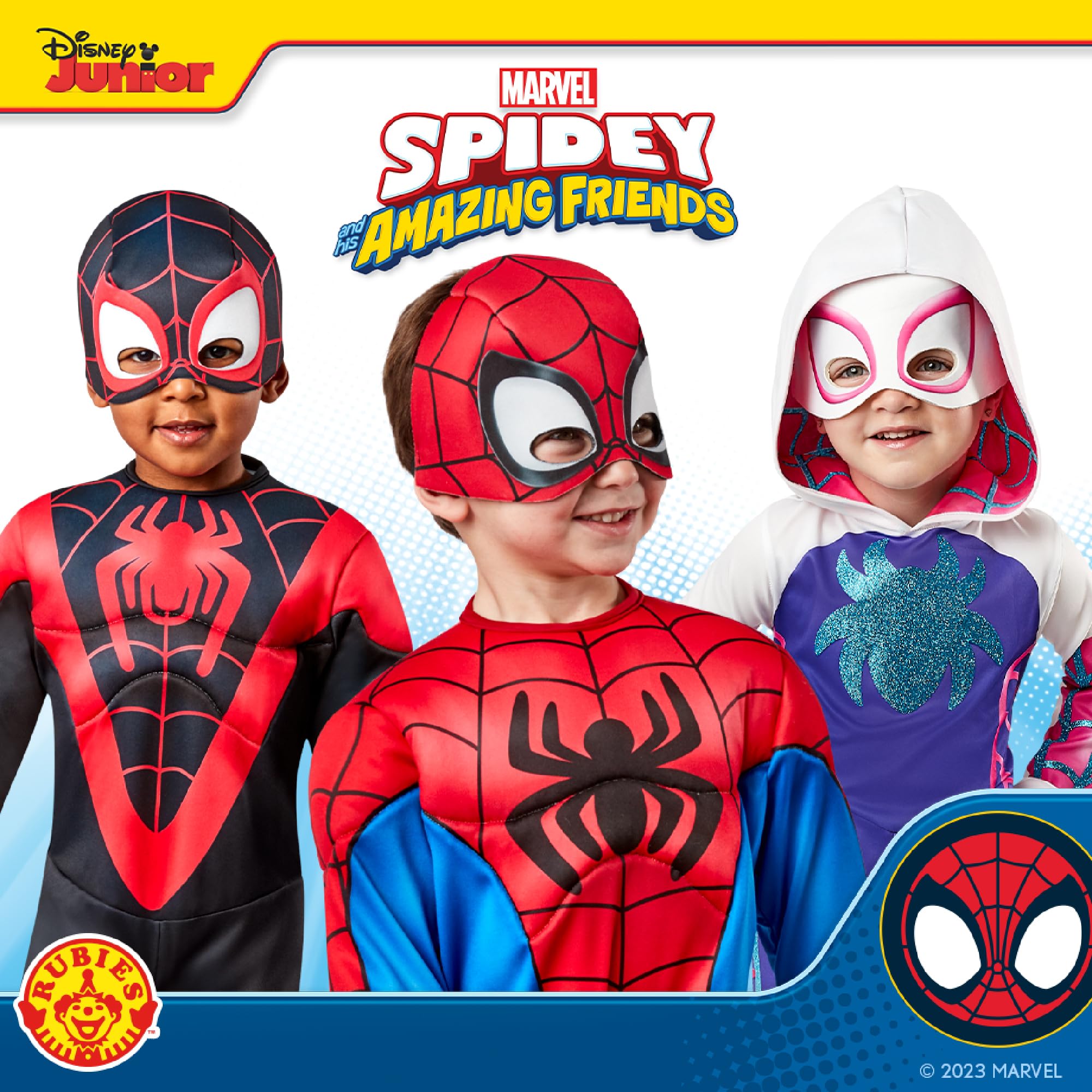 Rubies Official Marvel Spidey and His Amazing Friends Toddler Accessory Set | Polyester 4