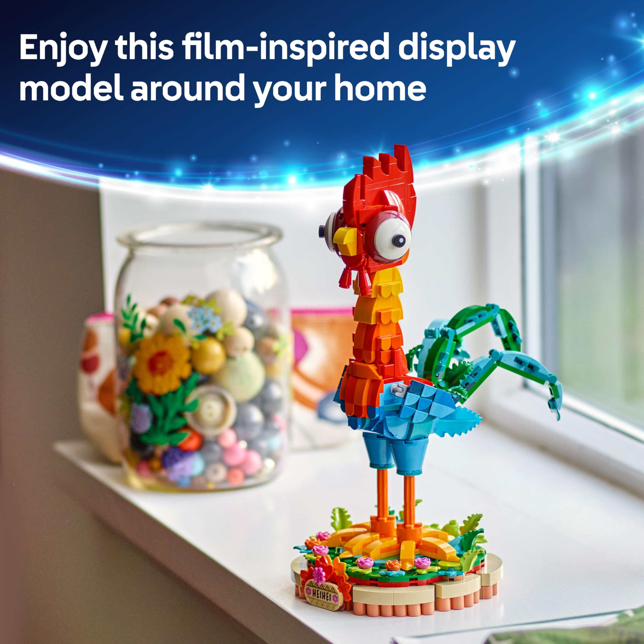 LEGO Disney Moana 2 Heihei Buildable Animal Toy Set 43272 | Ages 9+ 8