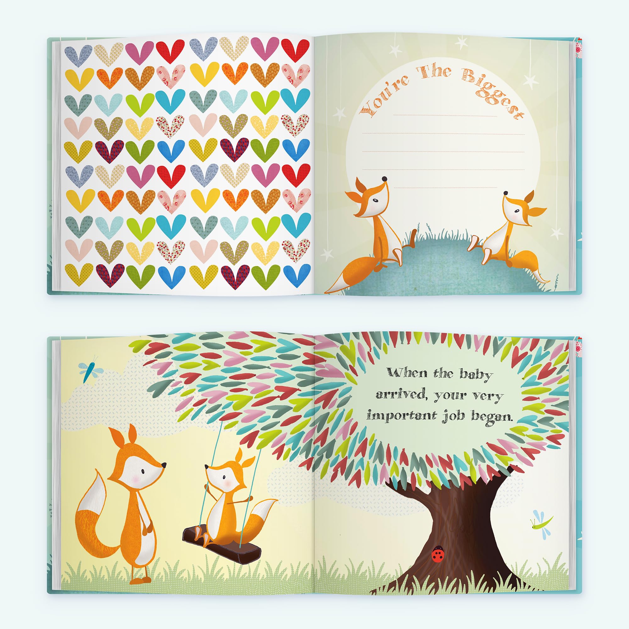 FROM YOU TO ME You're the Biggest Keepsake Gift Book for New Siblings | Hardcover Illustrated | Ages 2-5 2