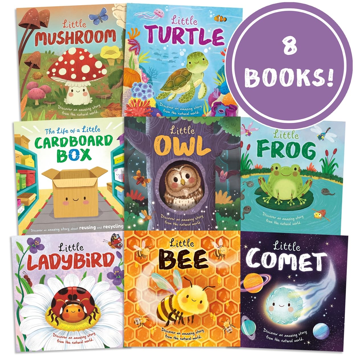 Autumn Collection of 8 Nature Stories 2 | Children's Illustrated Paperback | Reading Age 1-5