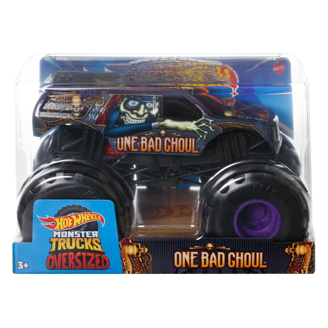 Hot Wheels Monster Truck Vehicle - 1:24 Scale Die-Cast Truck for Kids 3+
