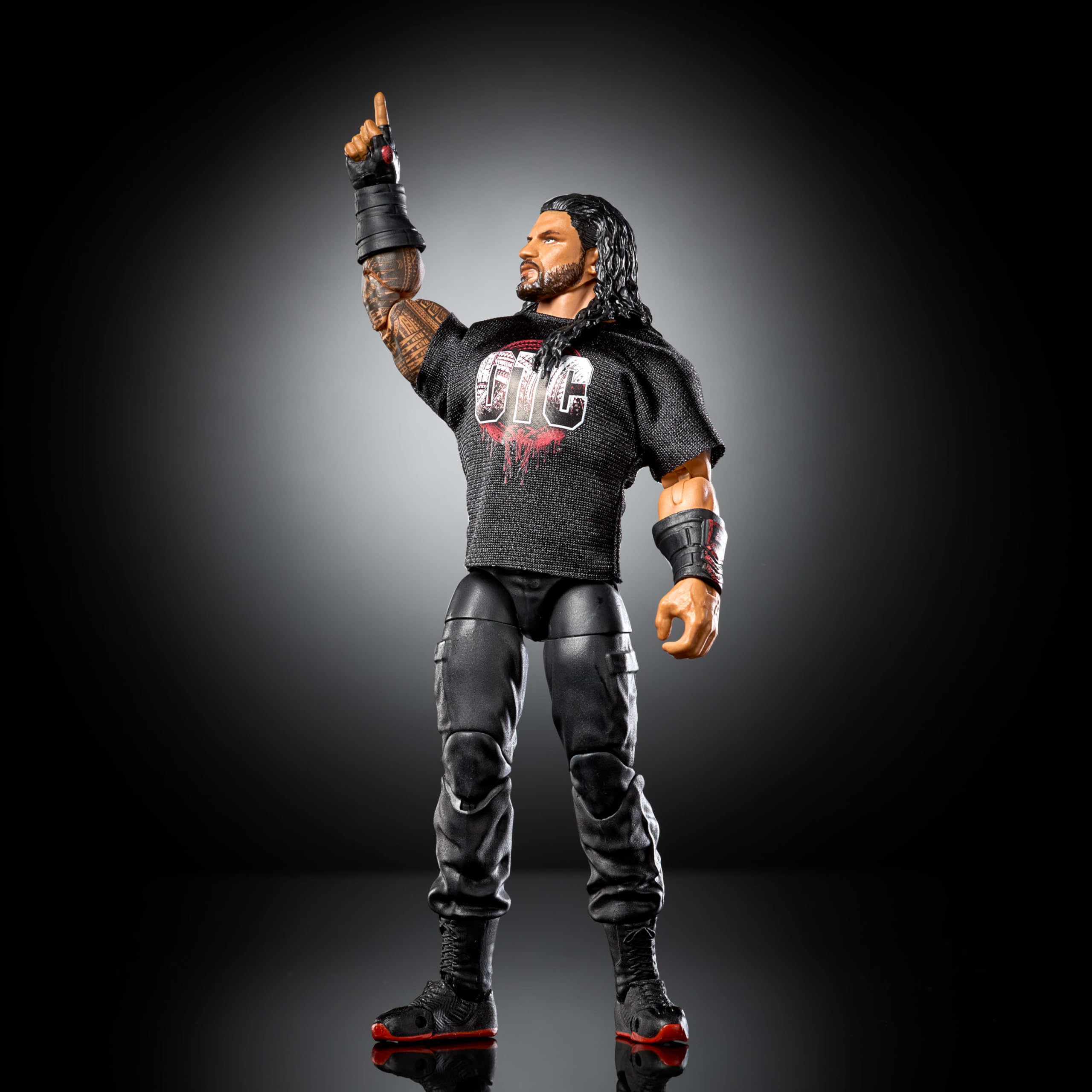 Mattel WWE Roman Reigns Action Figure - 6-inch Scale, 25 Points of Articulation | Multicolor Plastic 4