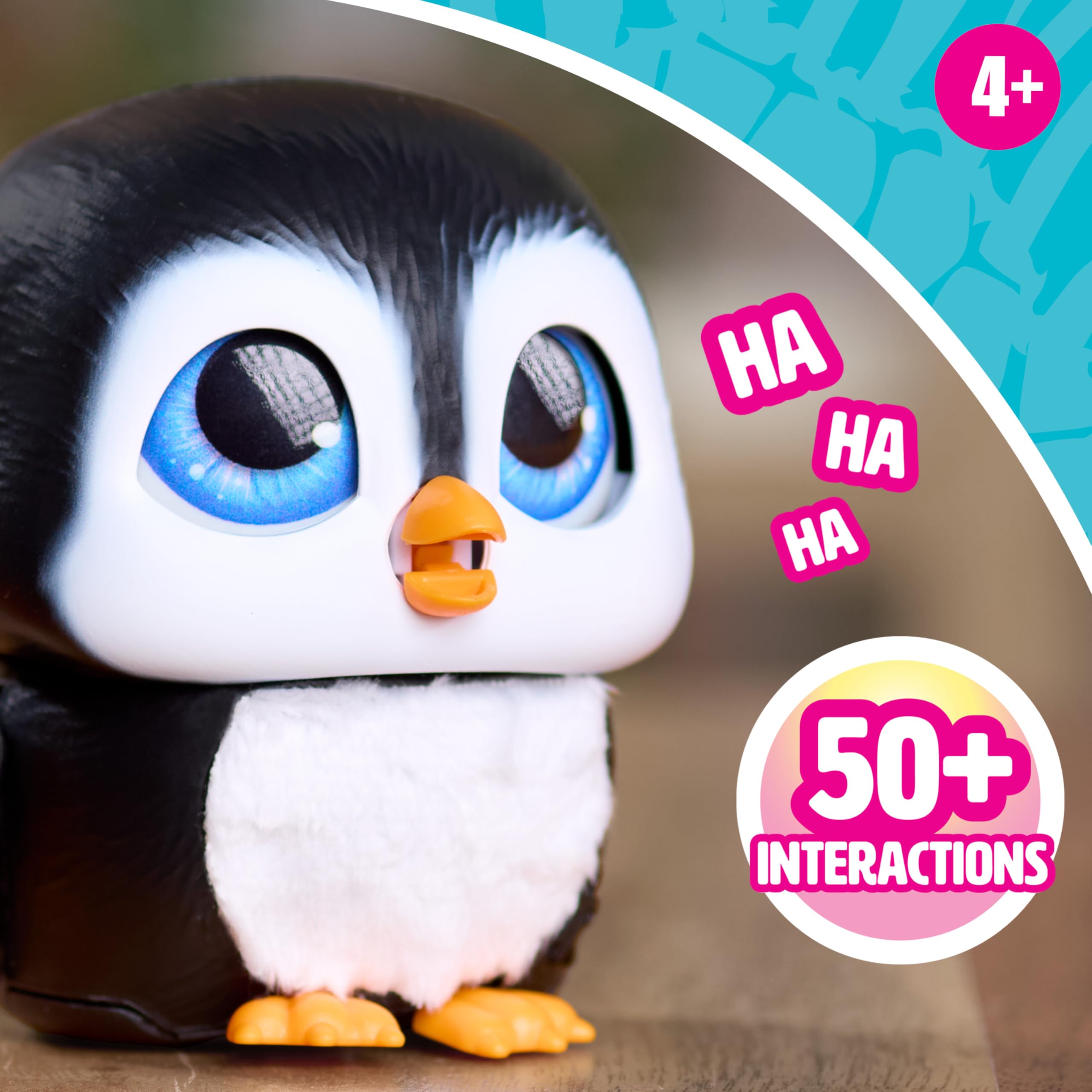 furReal Handfuls Shivers the Penguin - Interactive 3.5 Inch Plush Toy for Kids 12