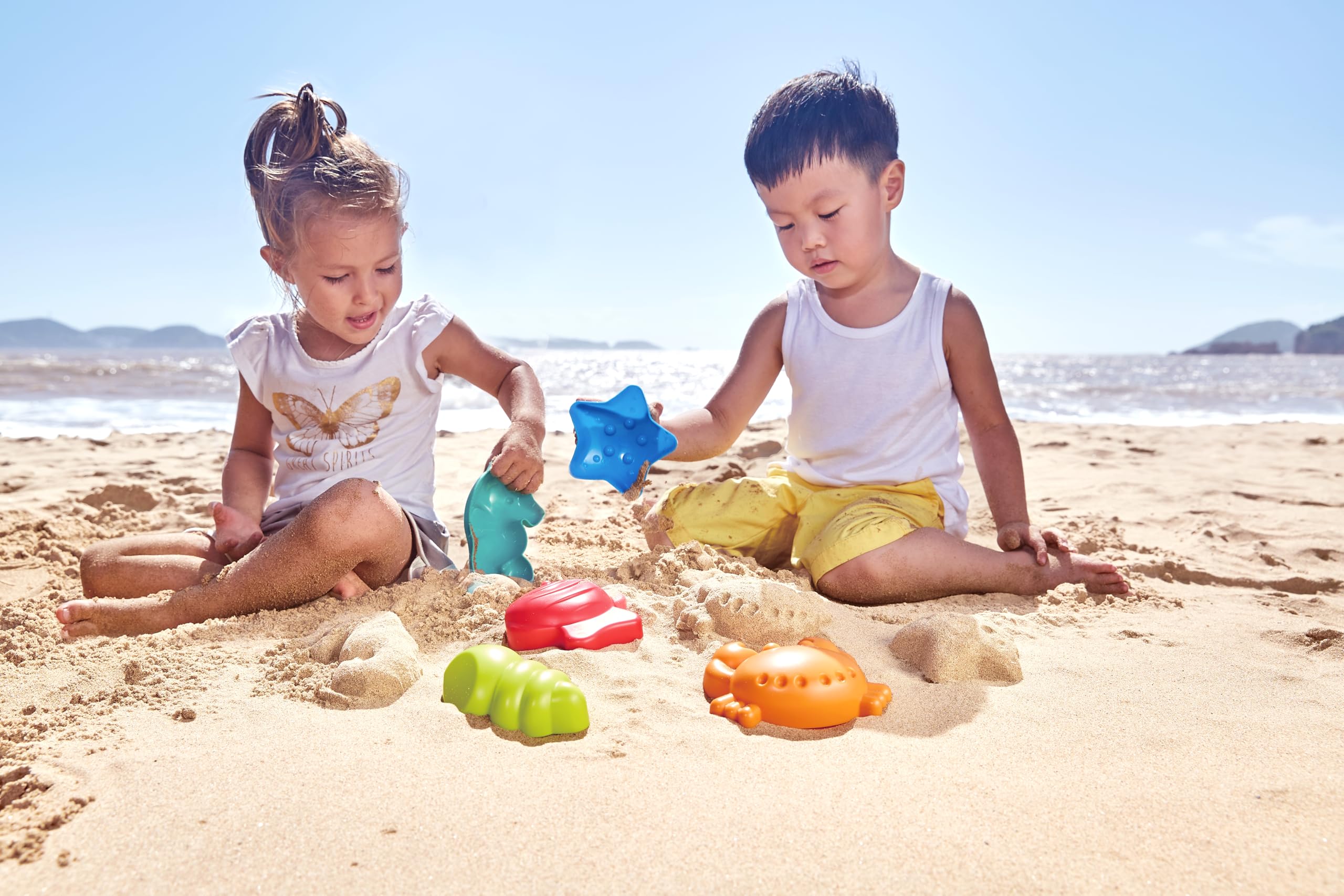 Hape Master Bricklayer Sand and Garden Toys - Multicolor Plastic | Ages 2-6 3