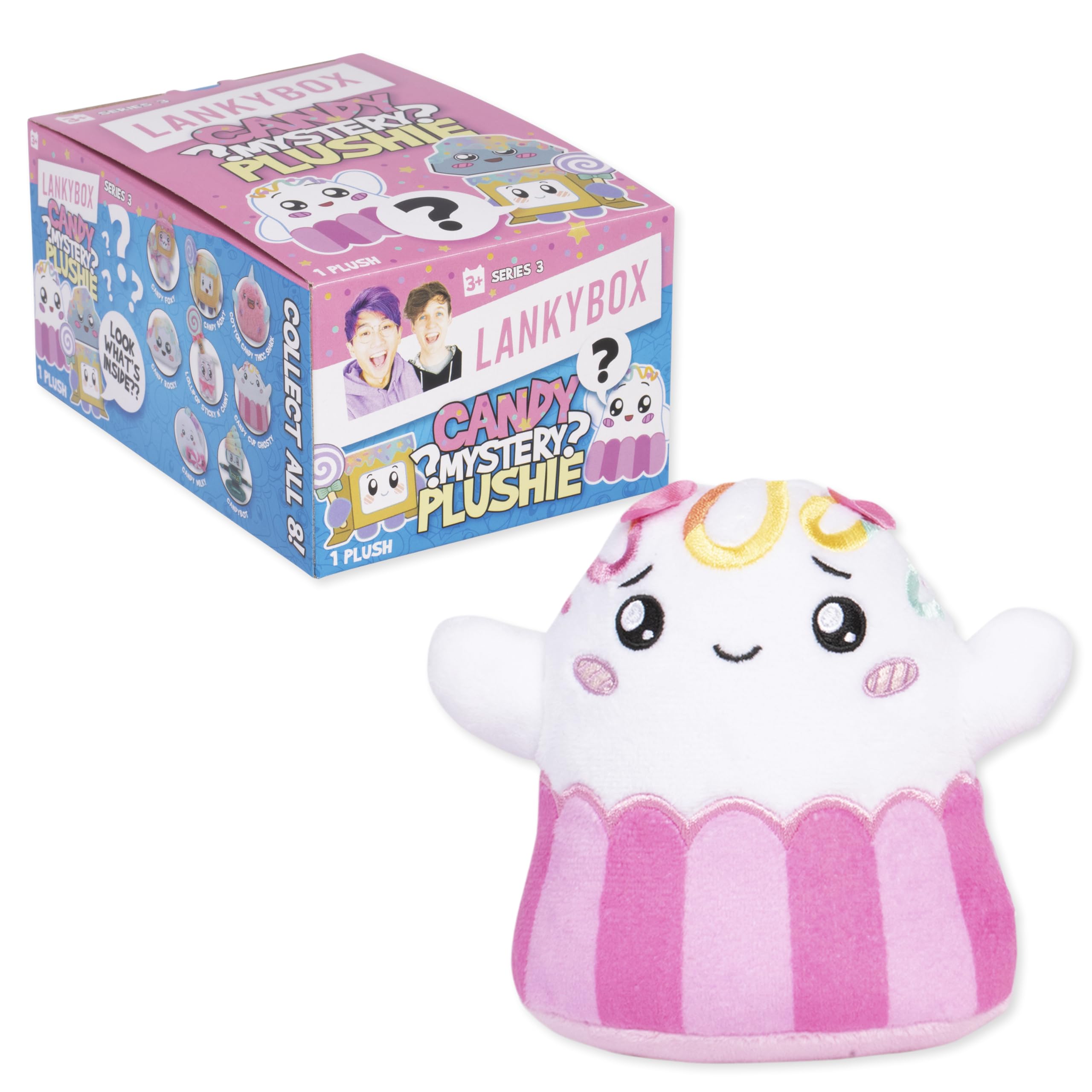 LankyBox Mystery Plush - Candy Collection Blind Box Mini Plush | Collectible | Ages 3+ | Polyester 2