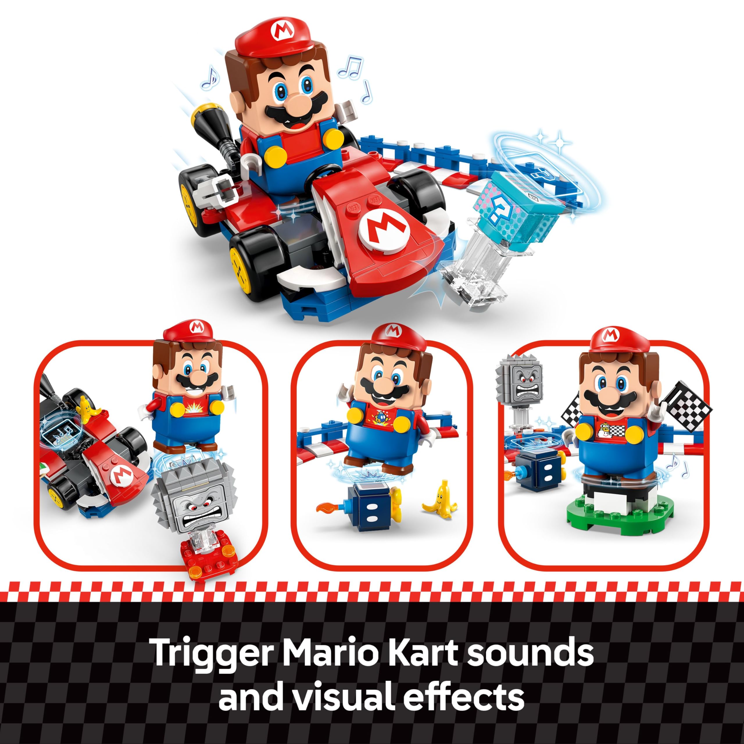 LEGO Super Mario Interactive Mario & Standard Kart Building Set 72043 | Ages 7+ 6