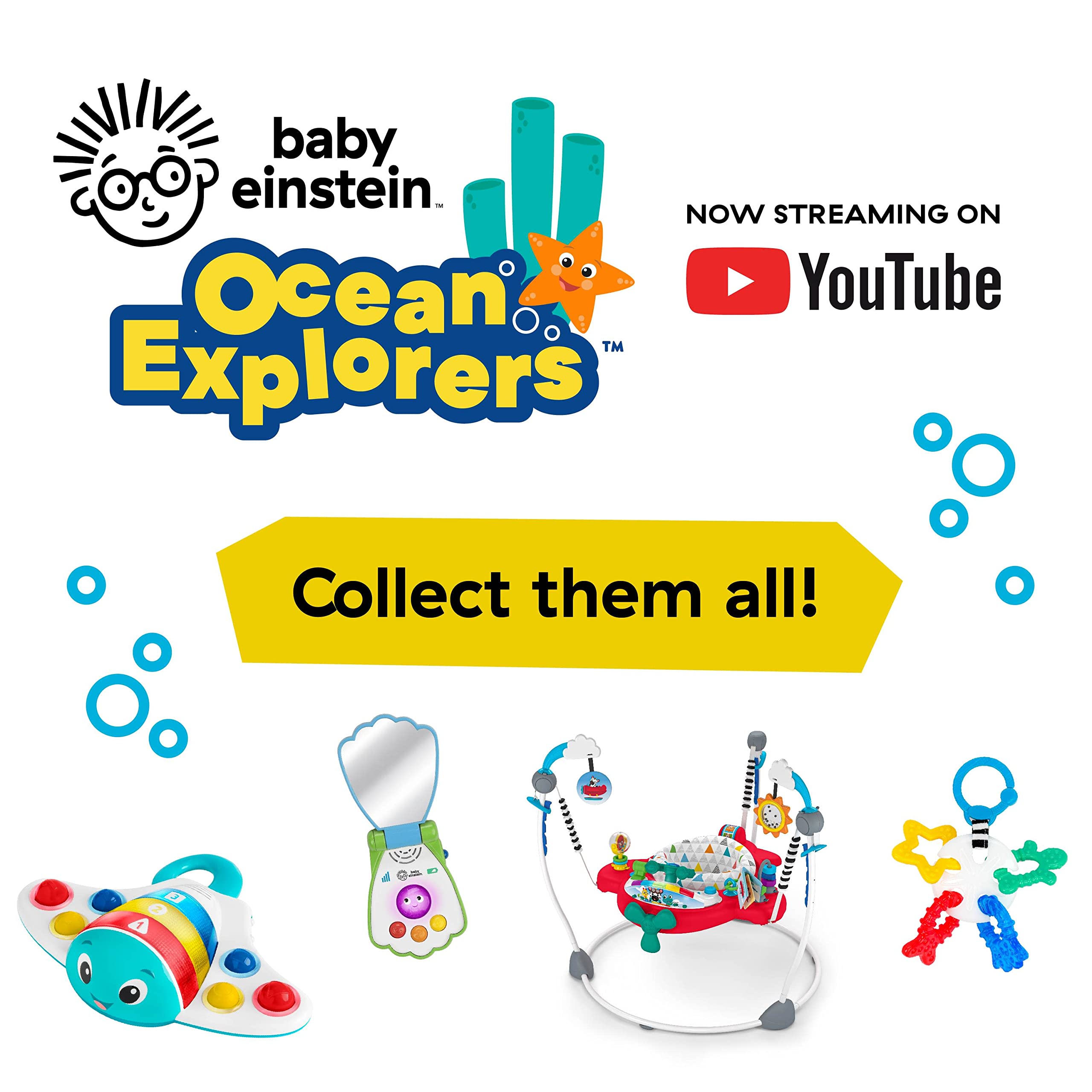 Baby Einstein Ocean Explorers Opus Spin & Sea Activity Toy - Ages 3 Months+ | Suction Cup Base 6