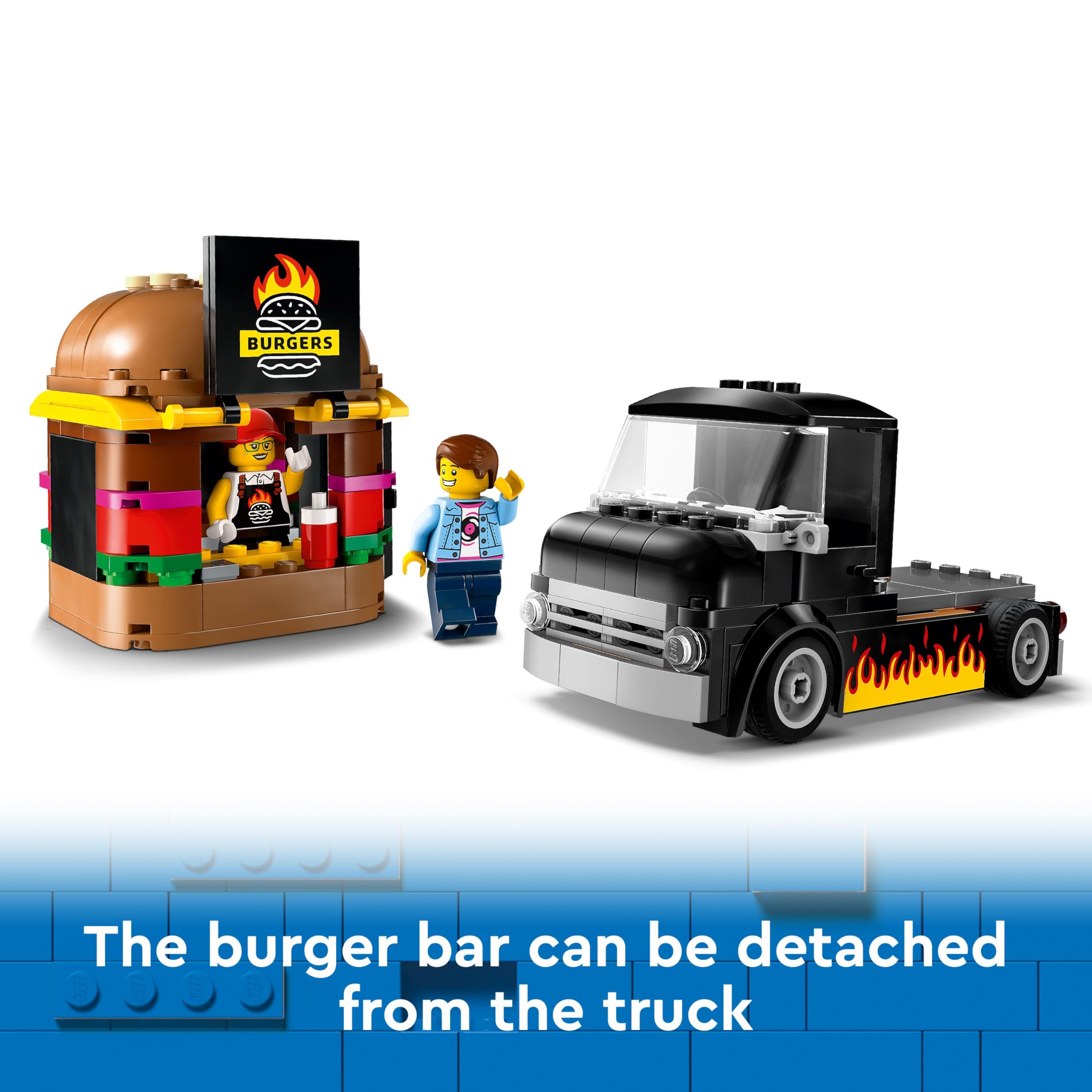 LEGO City Burger Van Building Set 60404 | Ages 5+ 3