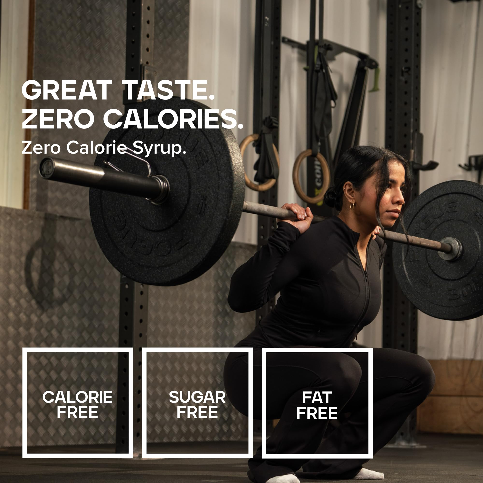 BULK POWDERS Zero Calorie Syrup - Sugar Free, Fat Free Salted Caramel Flavour | 400ml Bottle 3