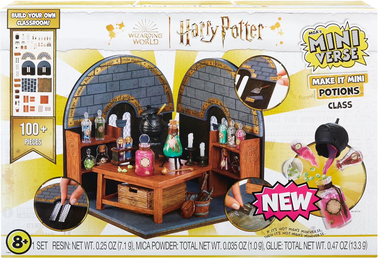 MGA's Miniverse Make It Mini Potions Class - Harry Potter DIY Building Set 8