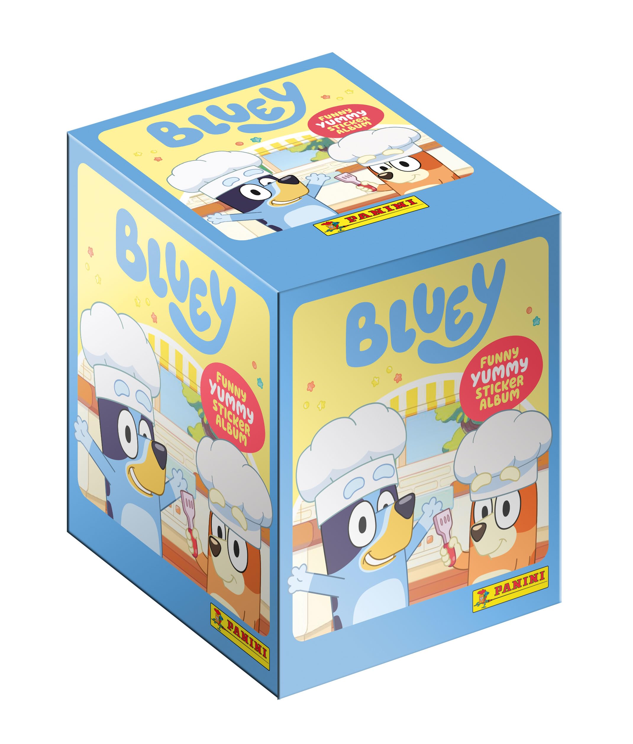 Panini Bluey Funny Yummy Sticker Collection - 36 Sticker Packs
