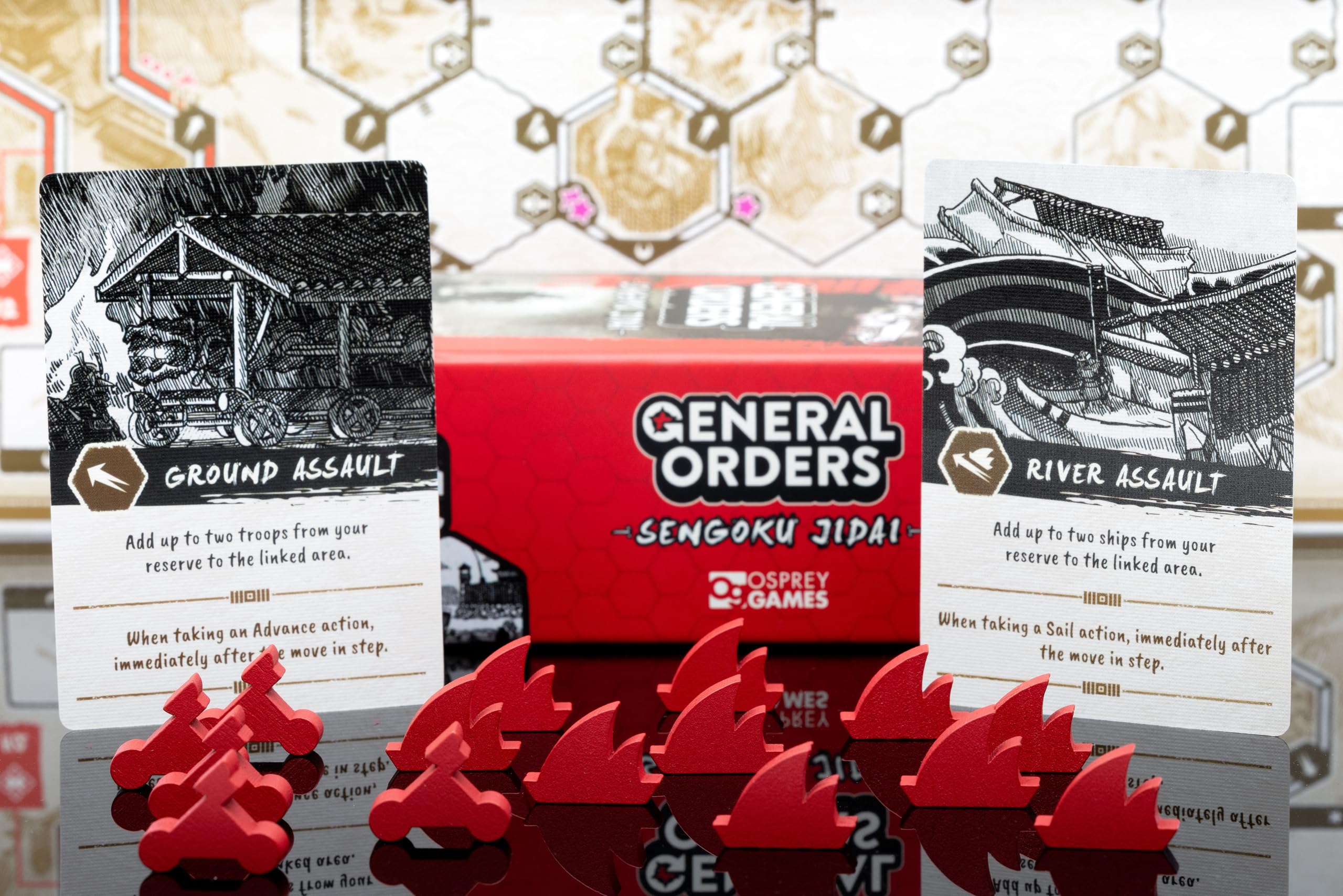 Osprey Games General Orders: Sengoku Jidai - Worker Placement Wargame | English | Ages 14+ 7