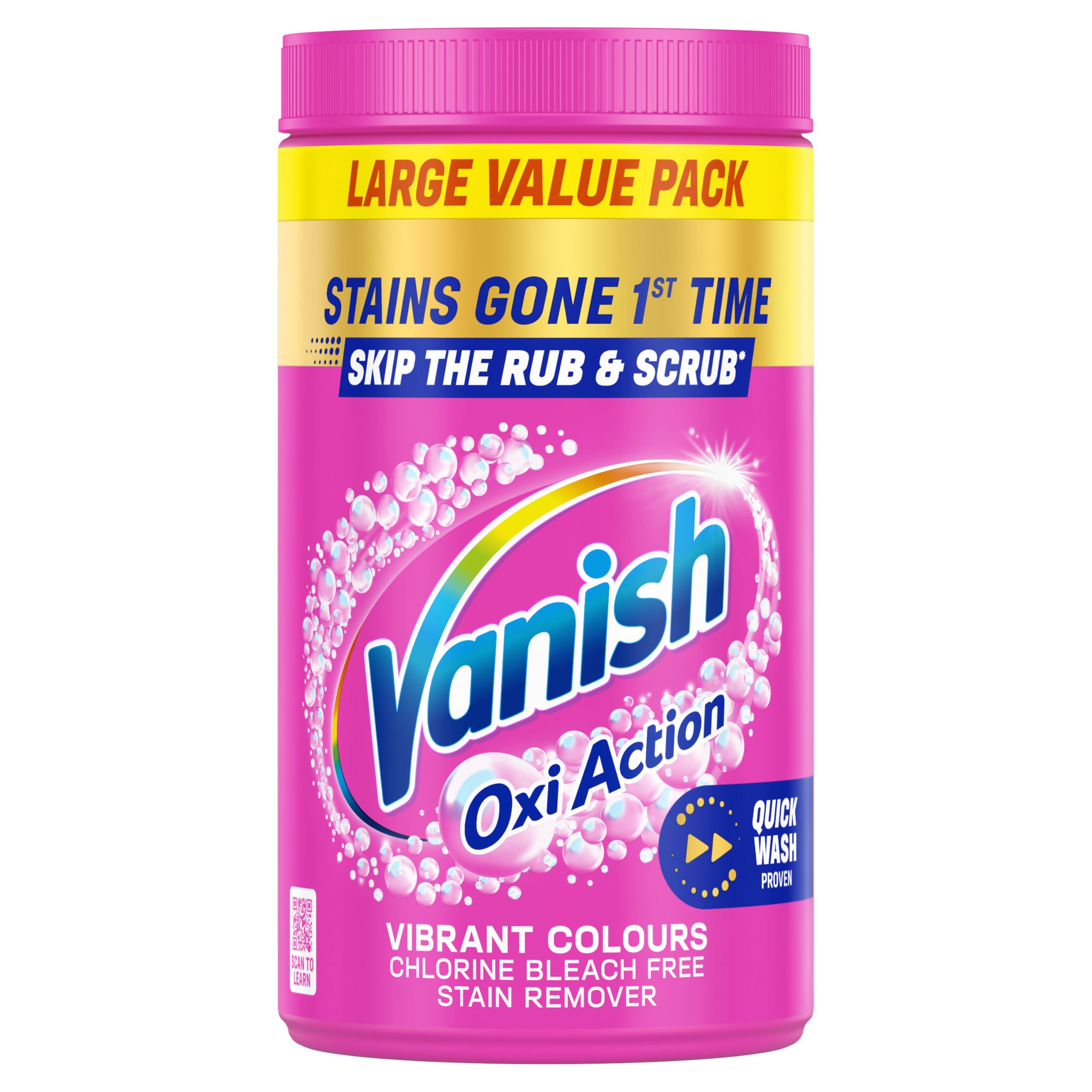 Vanish Gold Oxi Action Stain Remover Powder for Colours - 1.41 kg 1