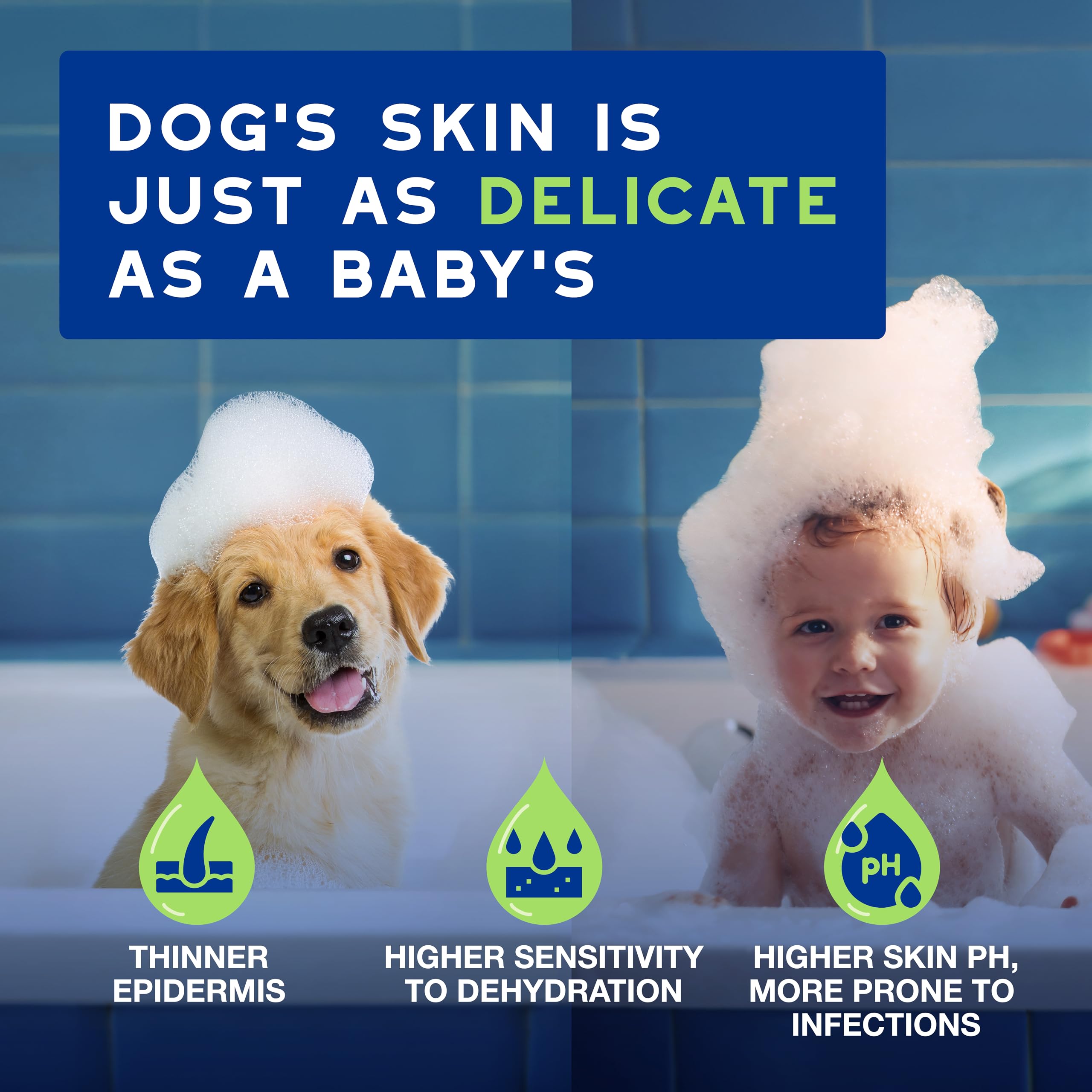 Douxo Skin & Coat SPA Ultra-Safe Puppy Shampoo - 250 ml | Hypoallergenic | Cleansing & Hydrating 3