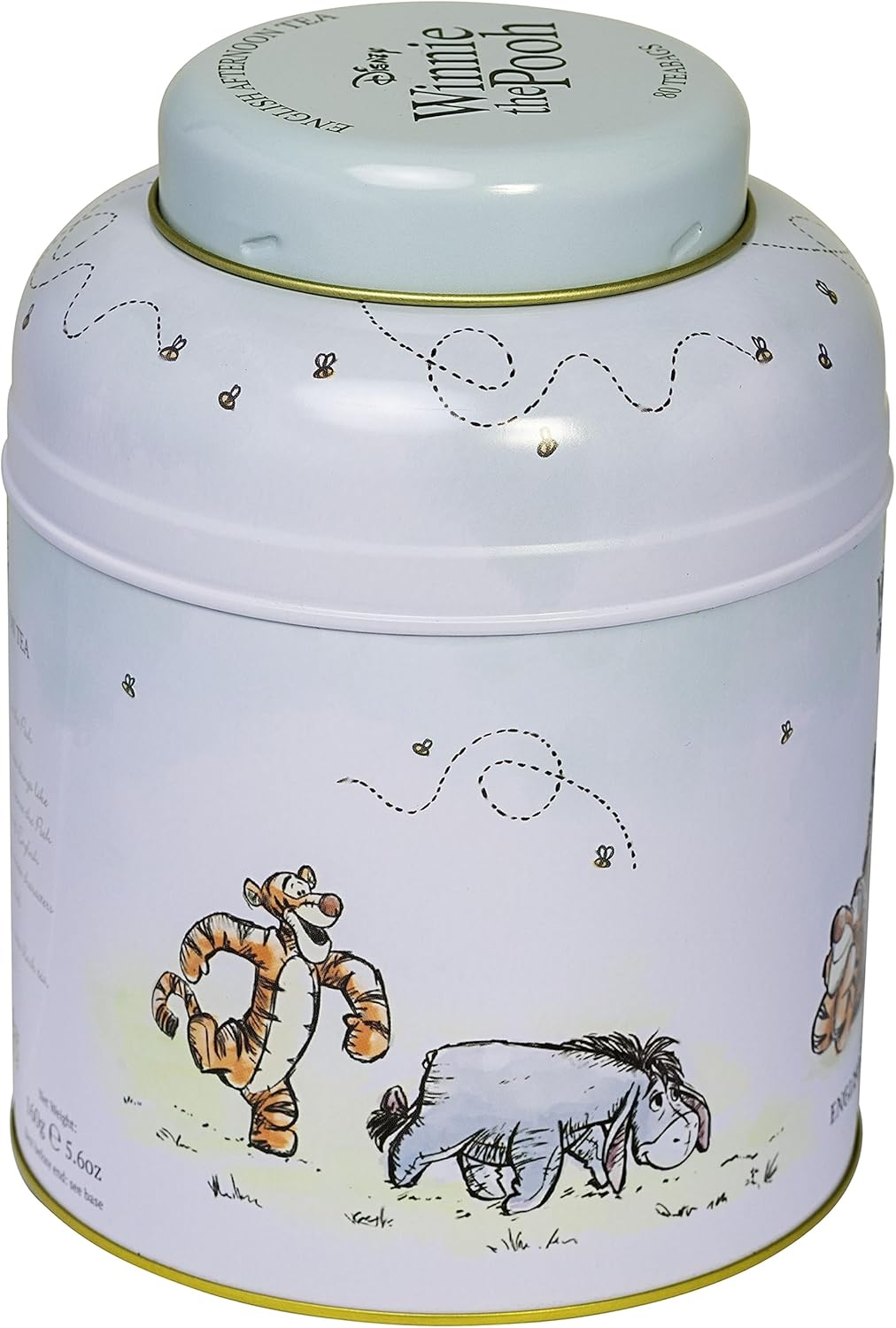 New English Teas Winnie the Pooh & Friends Tea Caddy with 80 English Breakfast Teabags 8