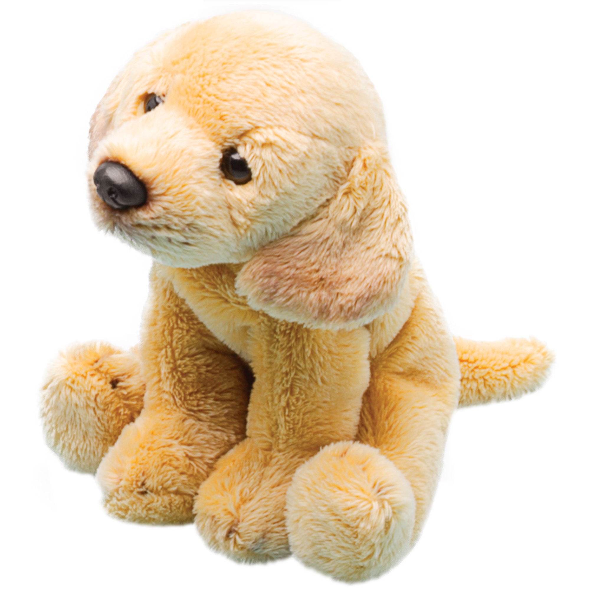 Suki Sitting Yellow Labrador Dog Soft Toy - Realistic Plush Stuffed Animal 1