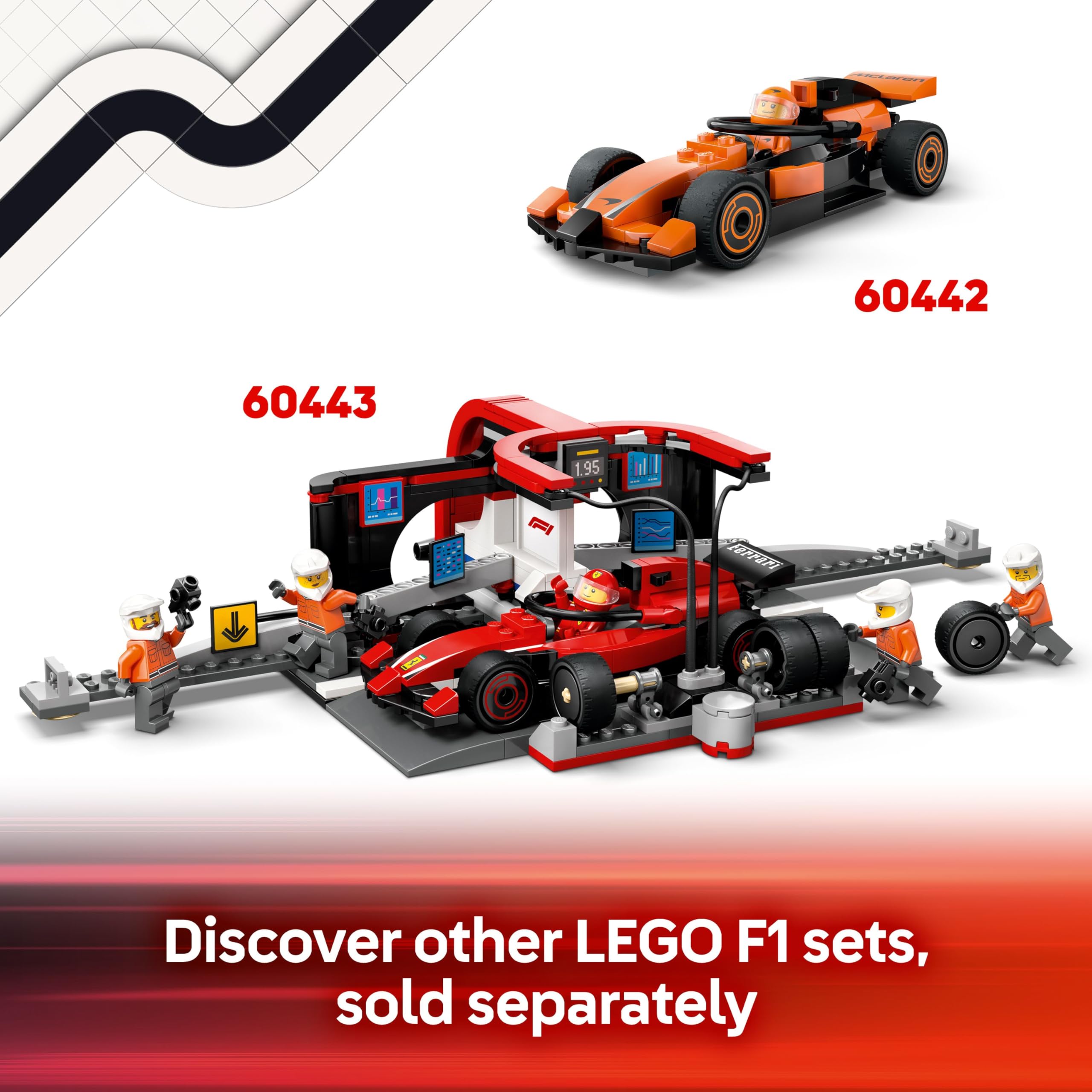 LEGO City F1 Truck with RB20 & AMR24 F1 Cars Building Set 60445 | Ages 8+ 7