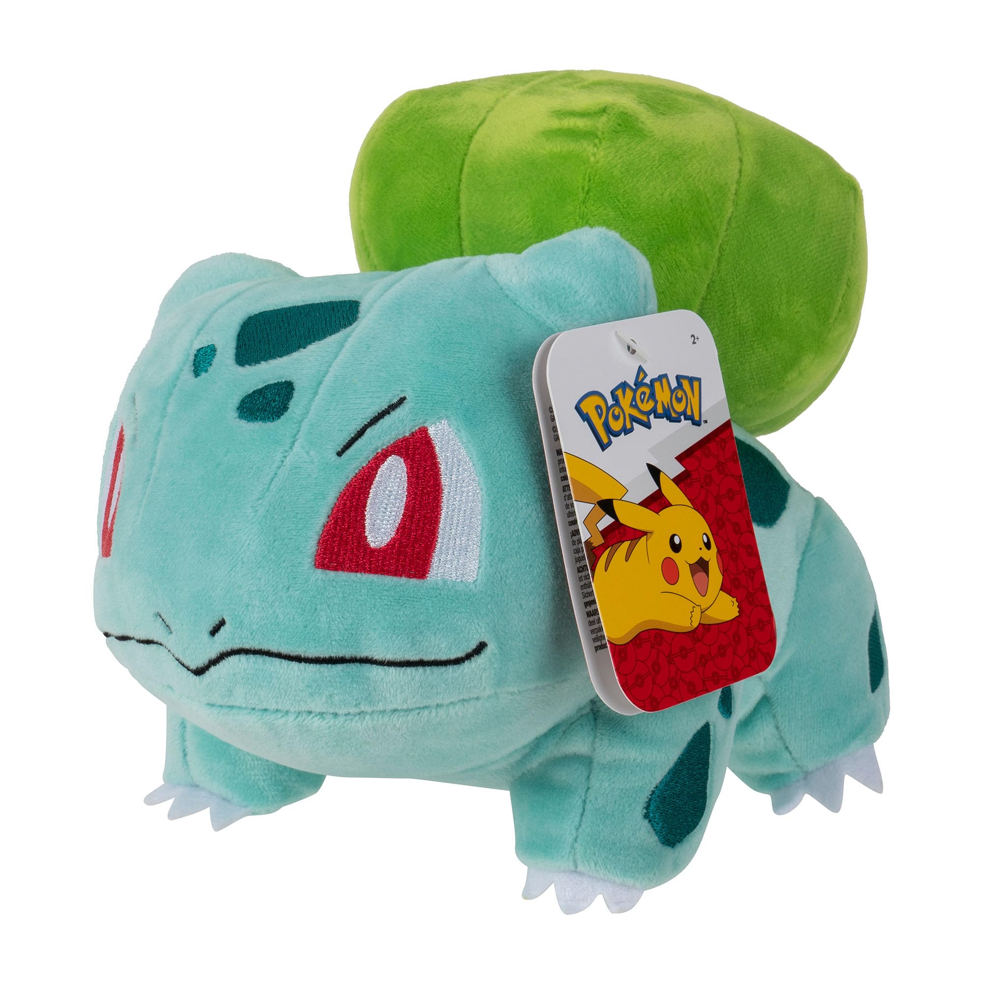 Pokémon Bulbasaur Soft Plush - 8-Inch Stuffed Toy | Polyester | Classic Edition 2