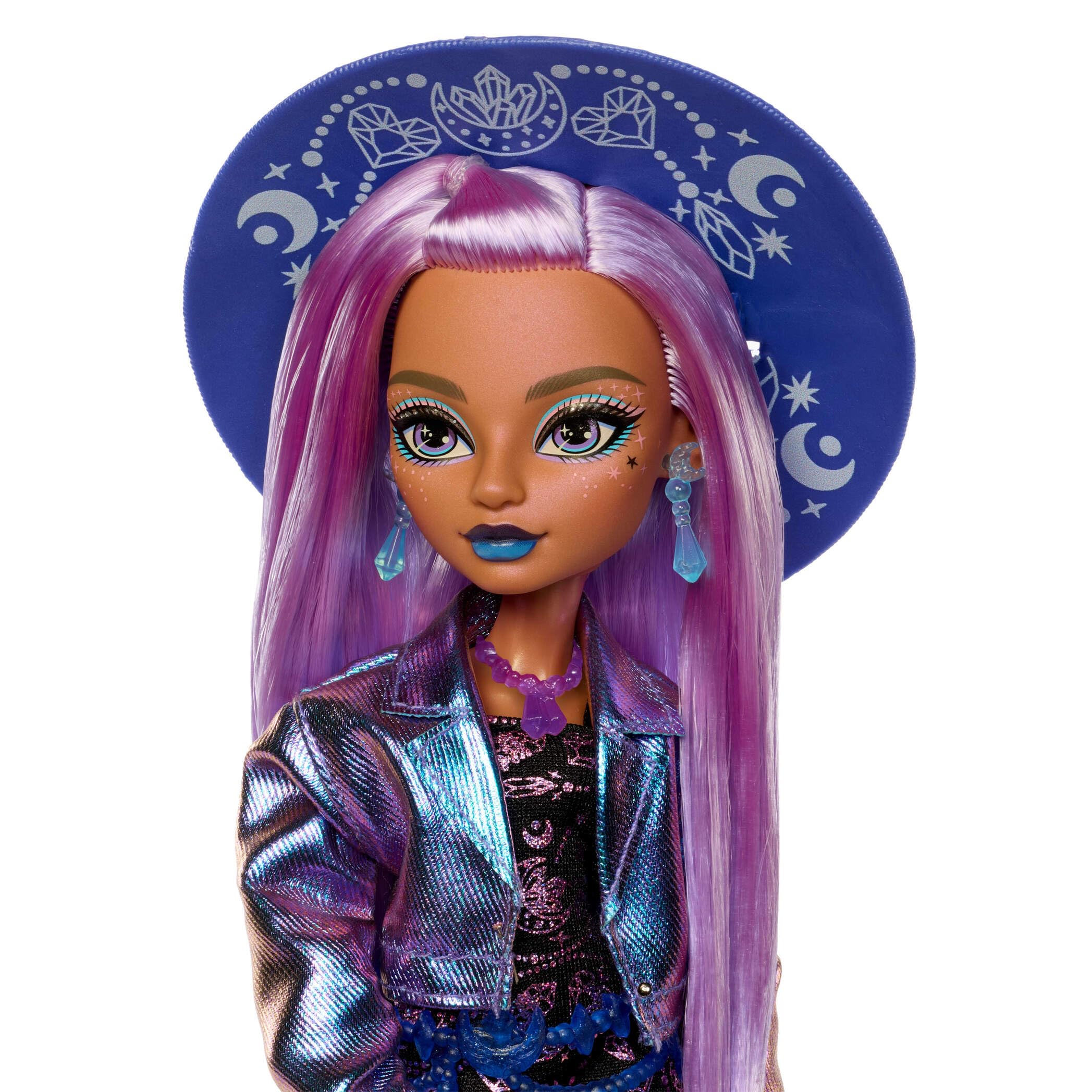 Monster High Layla Stone Moonspell Magic Doll - Crystal Witch, Ages 4+ 5