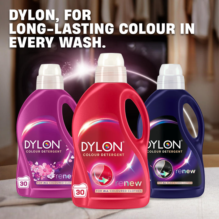 Dylon - Colour Laundry Detergent (30 Wash Loads) Liquid for Coloured Clothes