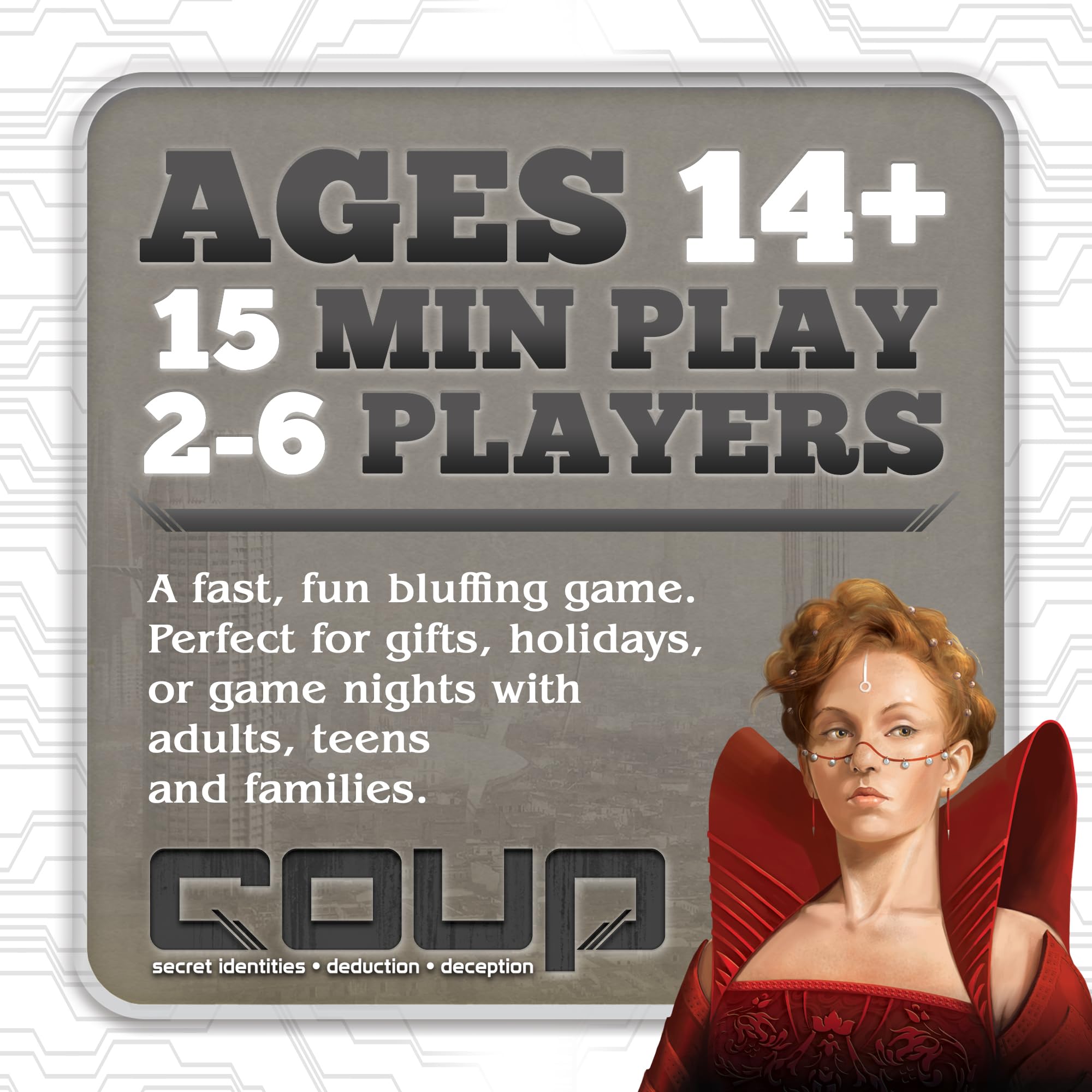 Indie Boards and Cards Coup Card Game 8