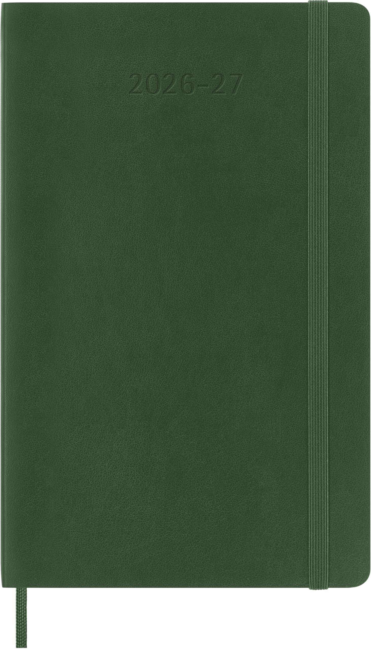 Moleskine Weekly Planner 2026-2027 18-Month Large (13x21) Myrtle Green Flexibound