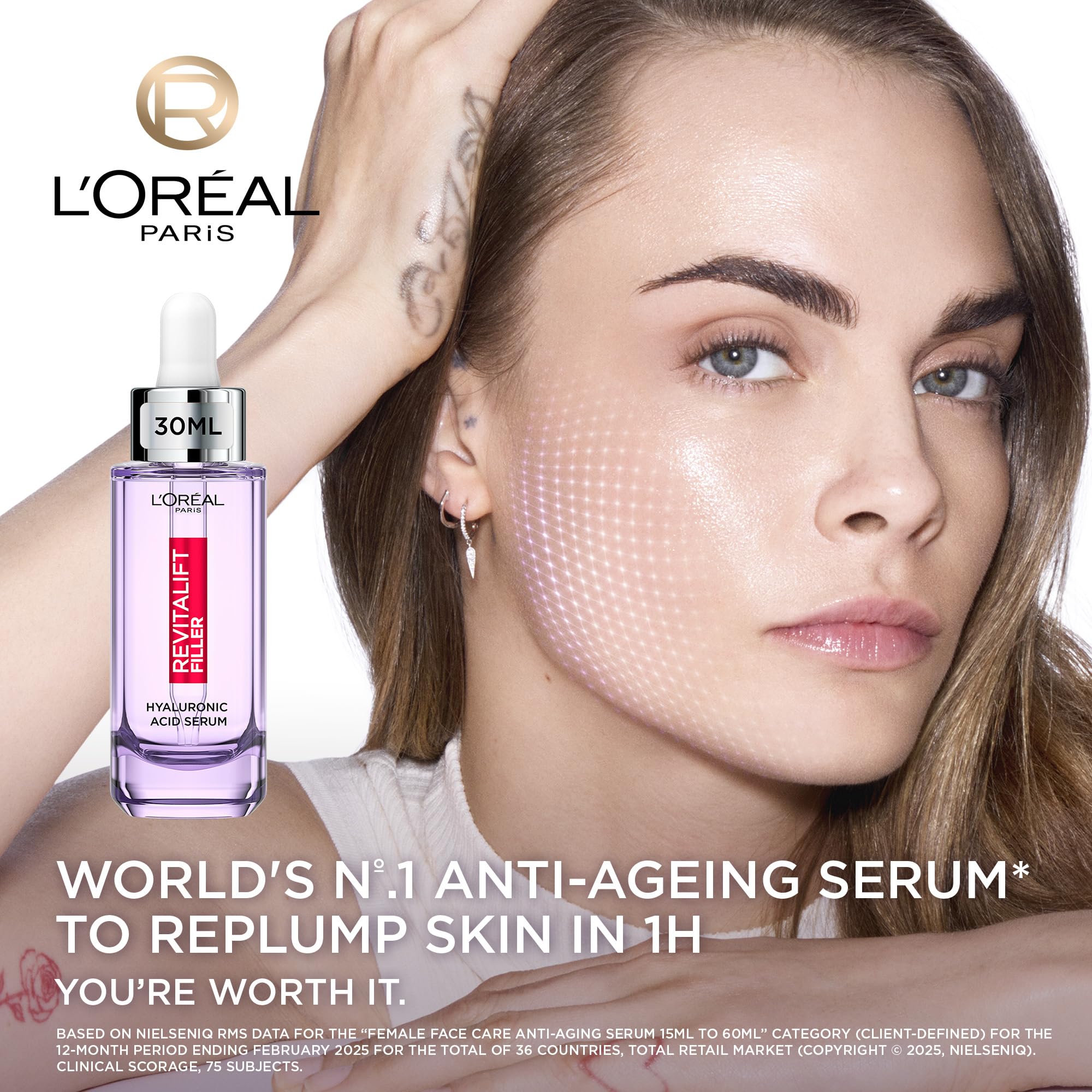 L'Oréal Paris - Revitalift Filler Hyaluronic Acid Serum (30ml) 8