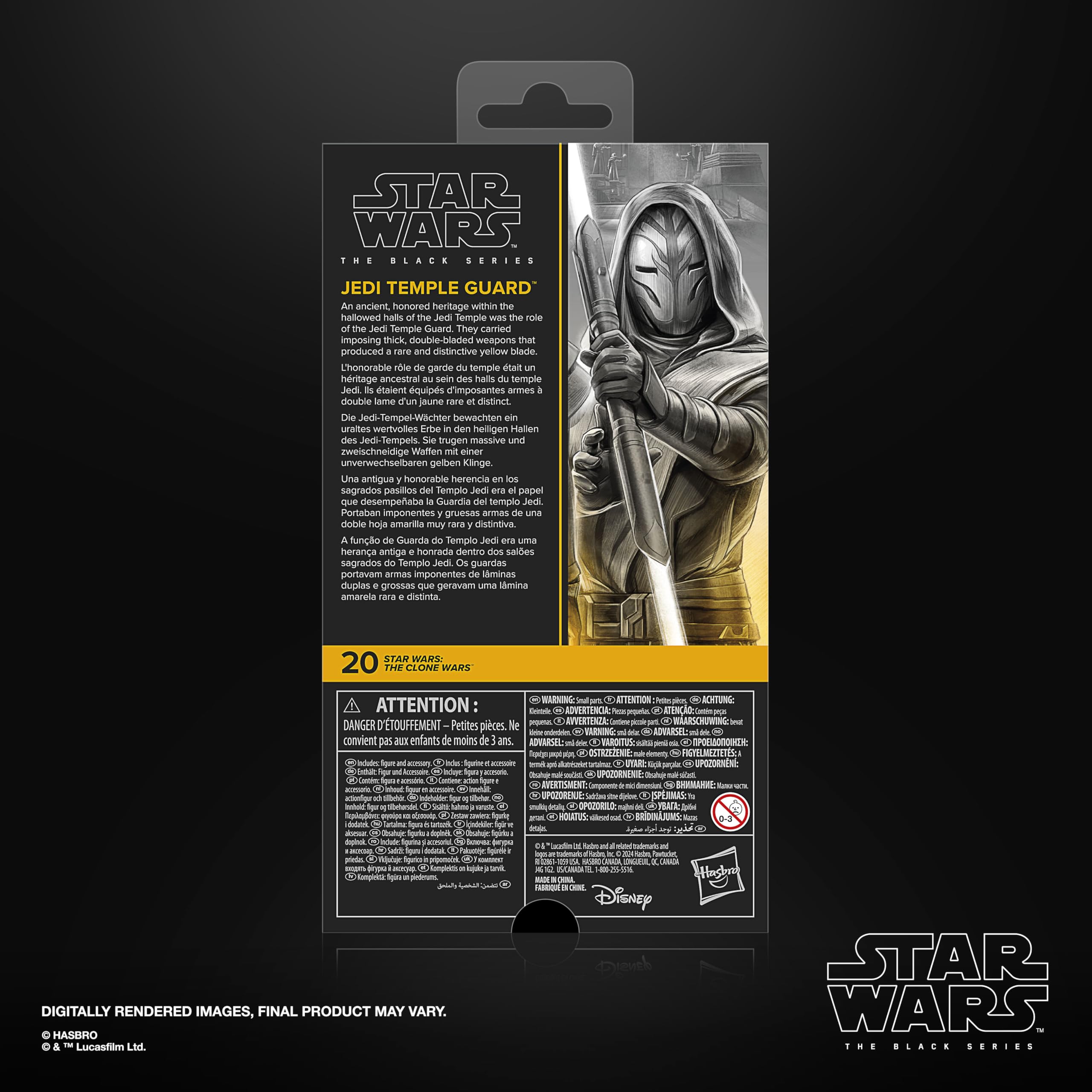 Star Wars The Black Series Jedi Temple Guard - 15 cm Collectible Action Figure 7