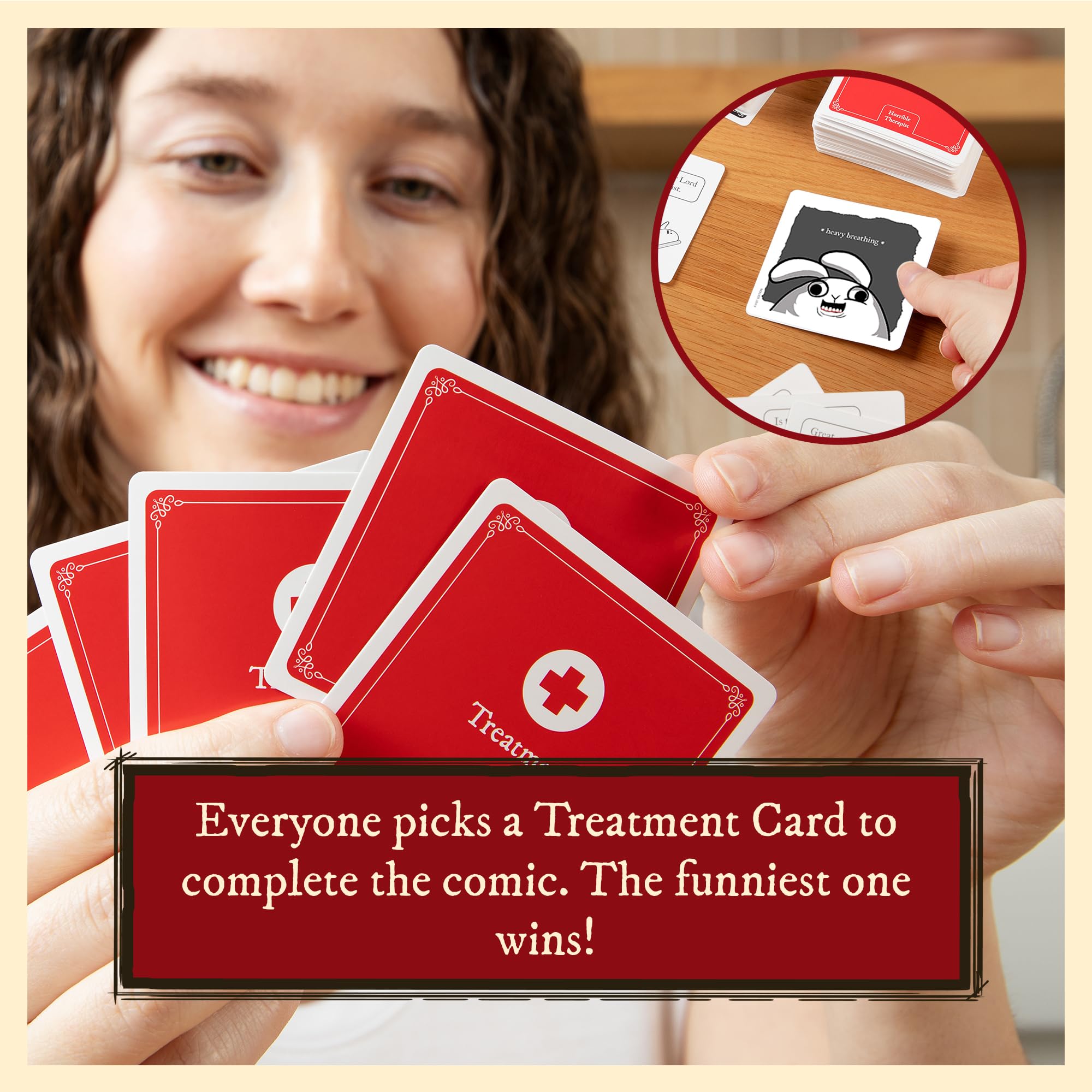 Exploding Kittens Horrible Therapist: Extra Horrible Edition Card Game for 3-8 Players Aged 17+ 5