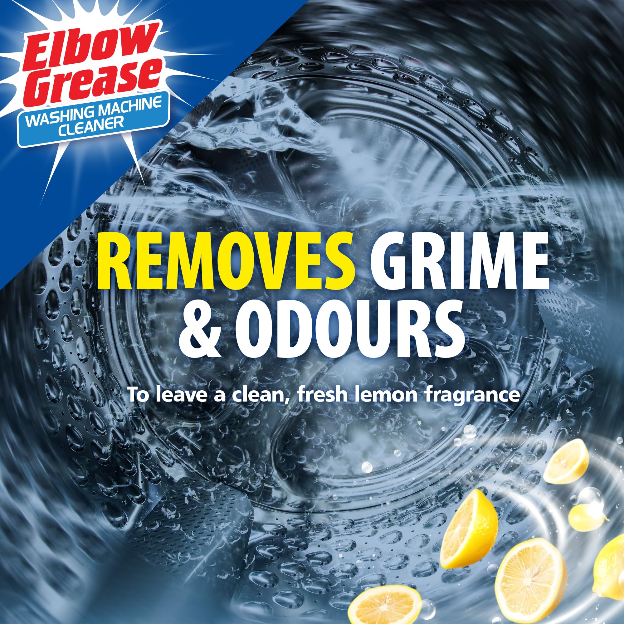 Elbow Grease Washing Machine Cleaner Tablets - Cleans Odors, Limescale & Build-up | 6 Tablets 4